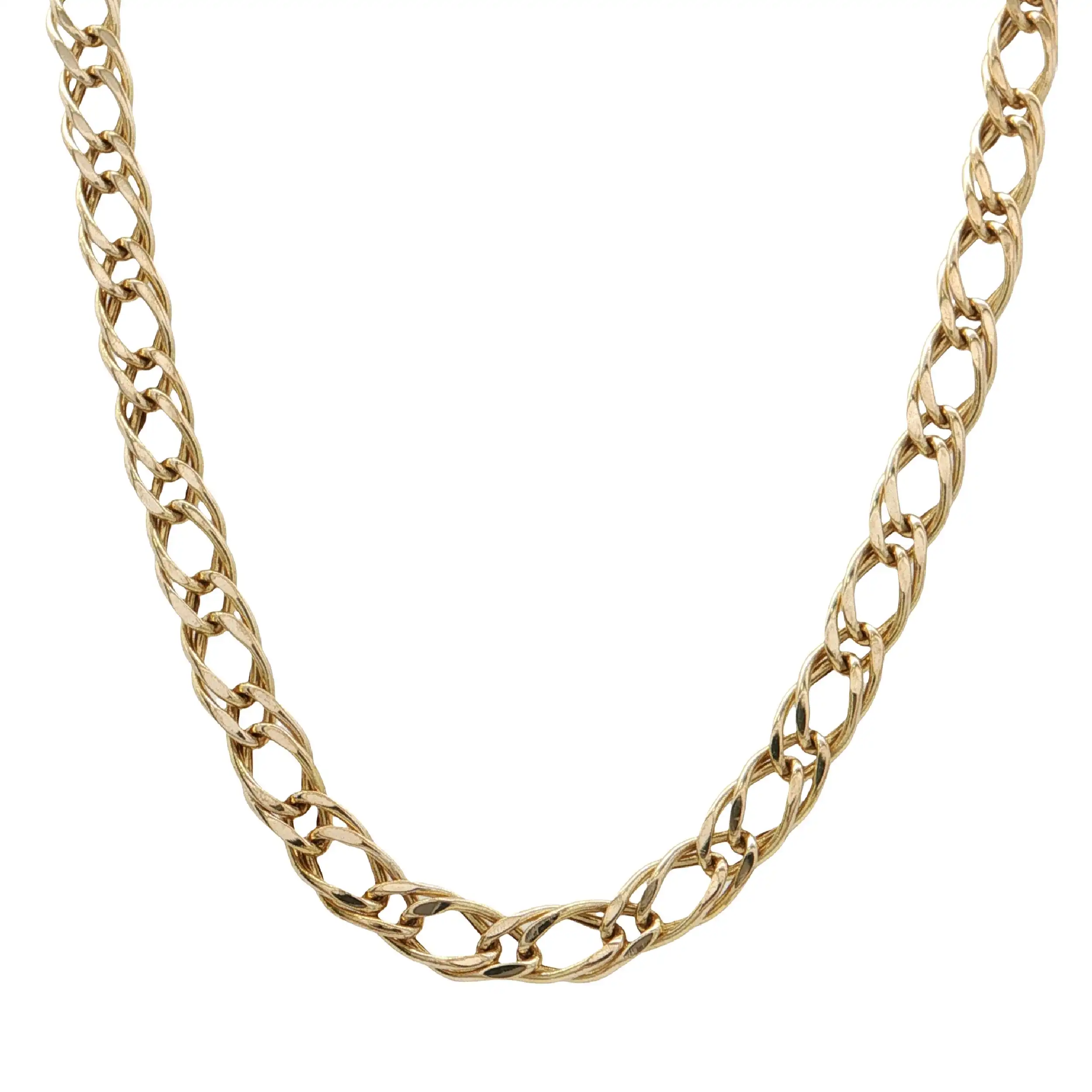 Doppelpanzerkette Gelbgold