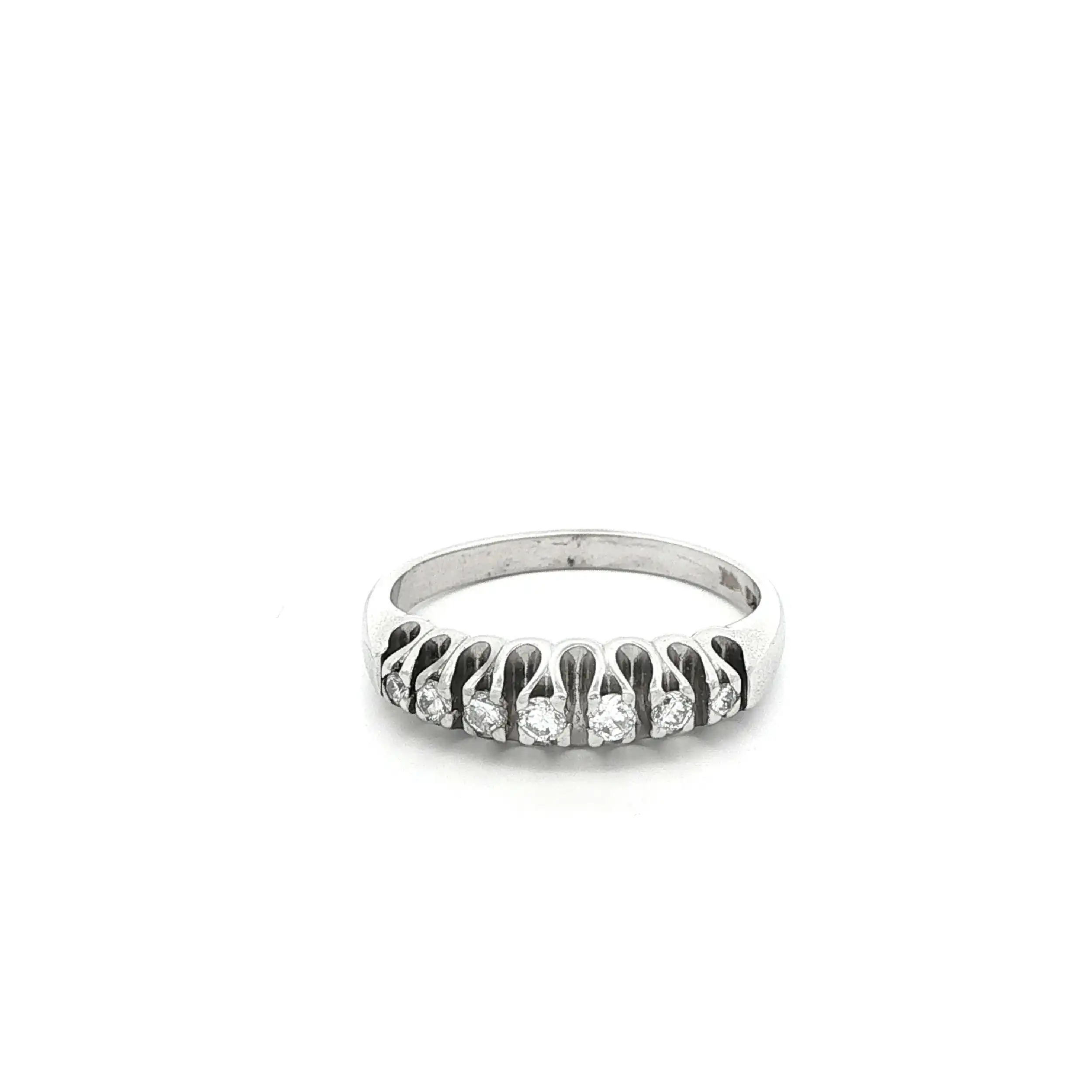 Ring Weißgold mit Brillanten Ring Weißgold mit Brillanten