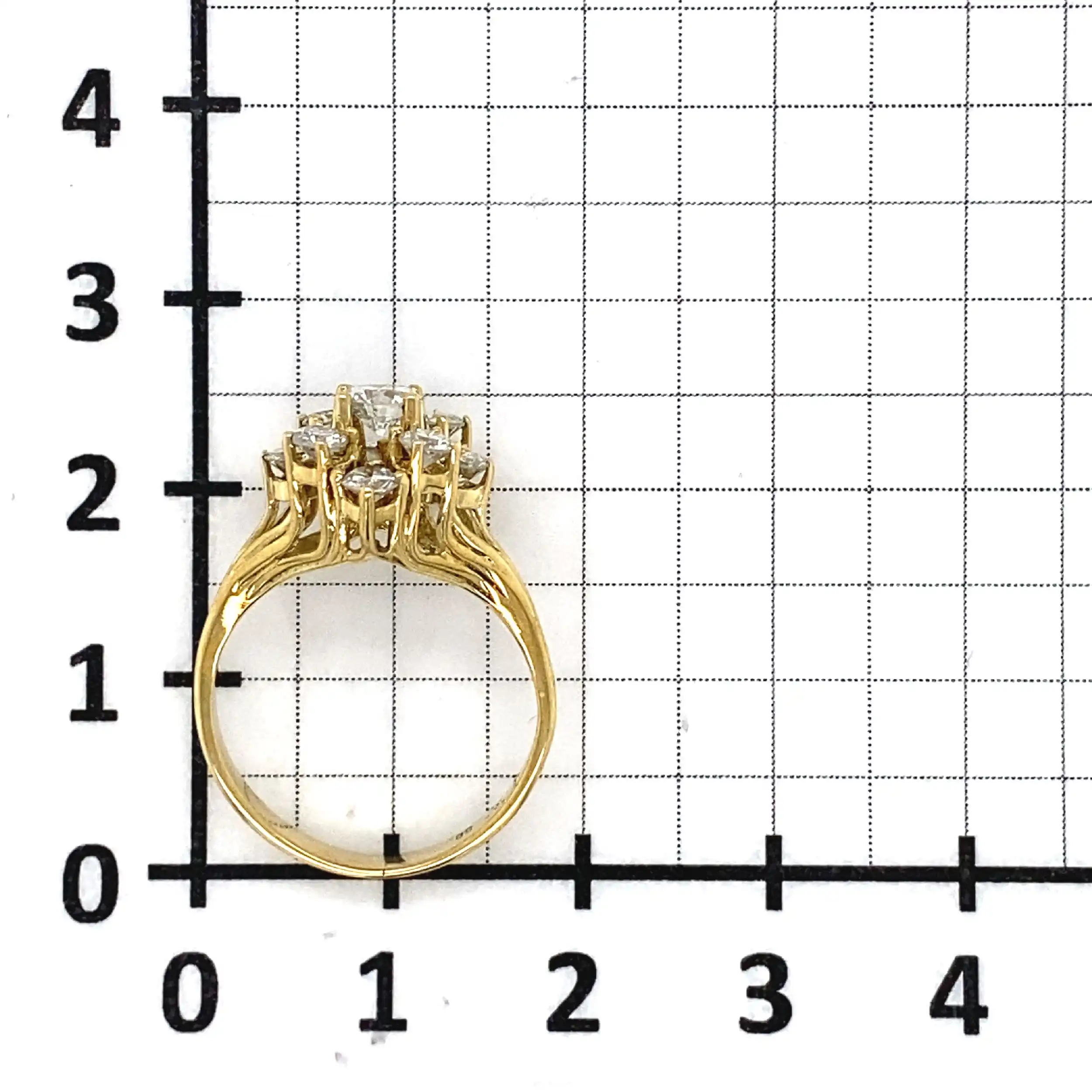 Ring Gelbgold mit Brillanten Ring Gelbgold mit Brillanten