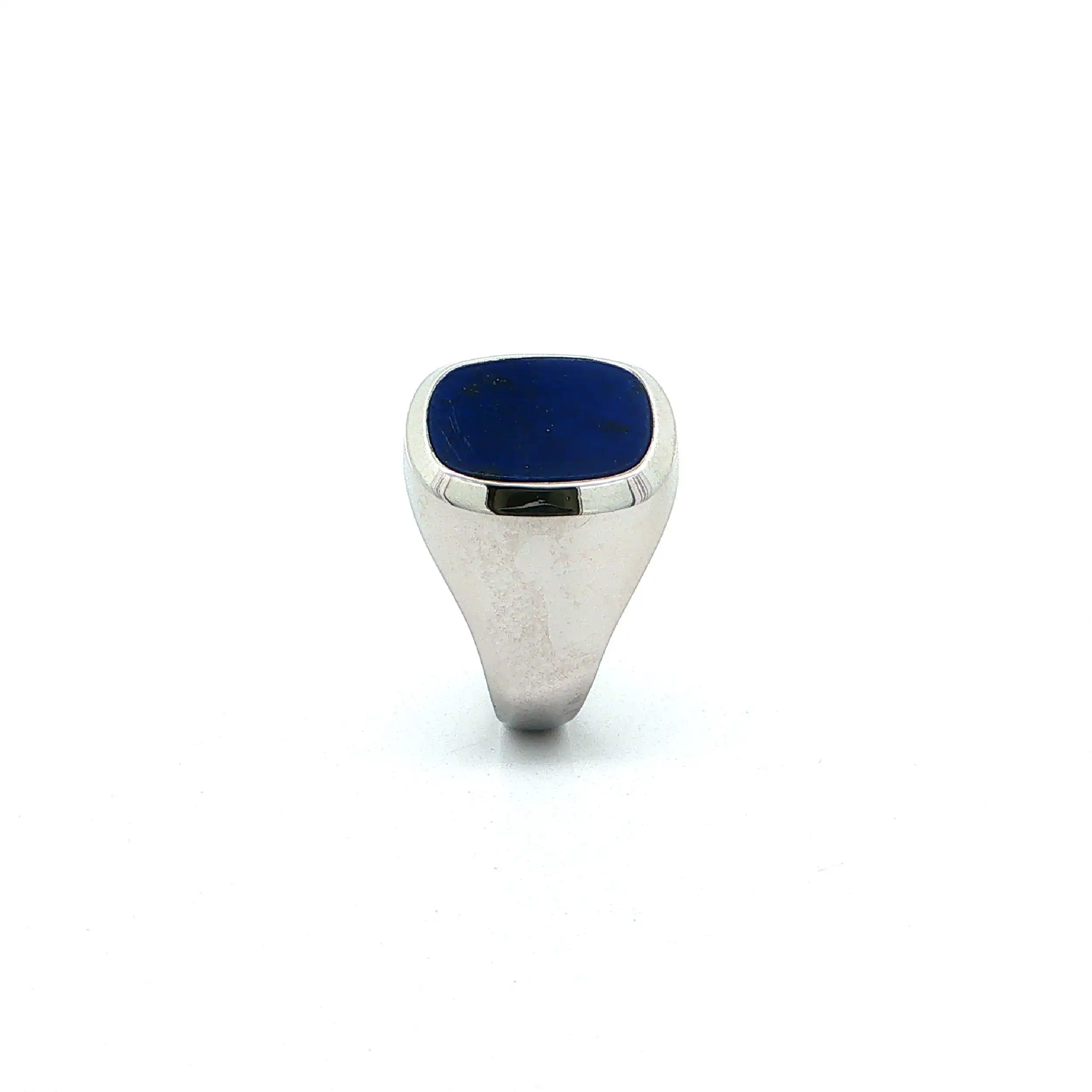 Ring Weißgold mit Lapislazuli