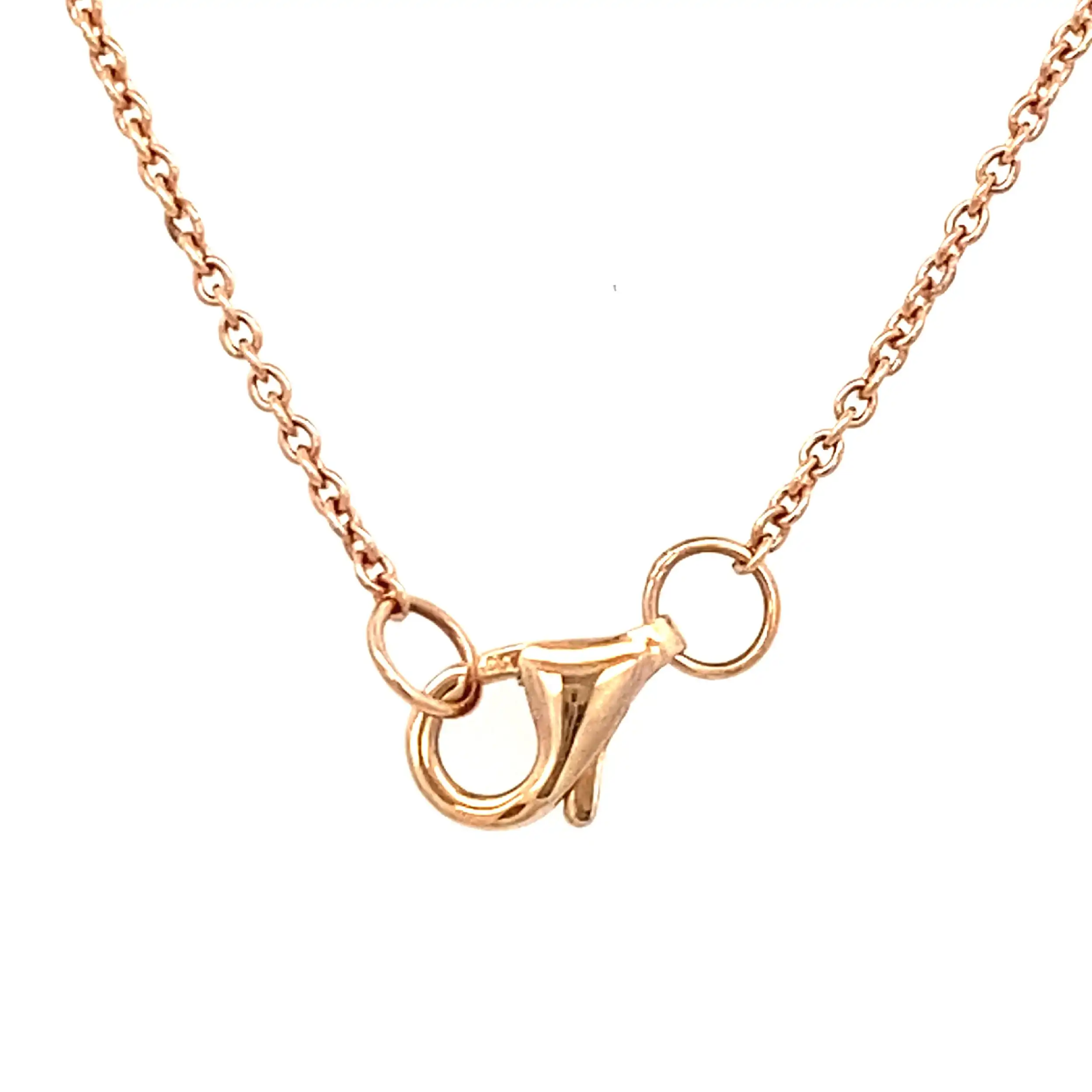 Y-Brillantcollier Roségold