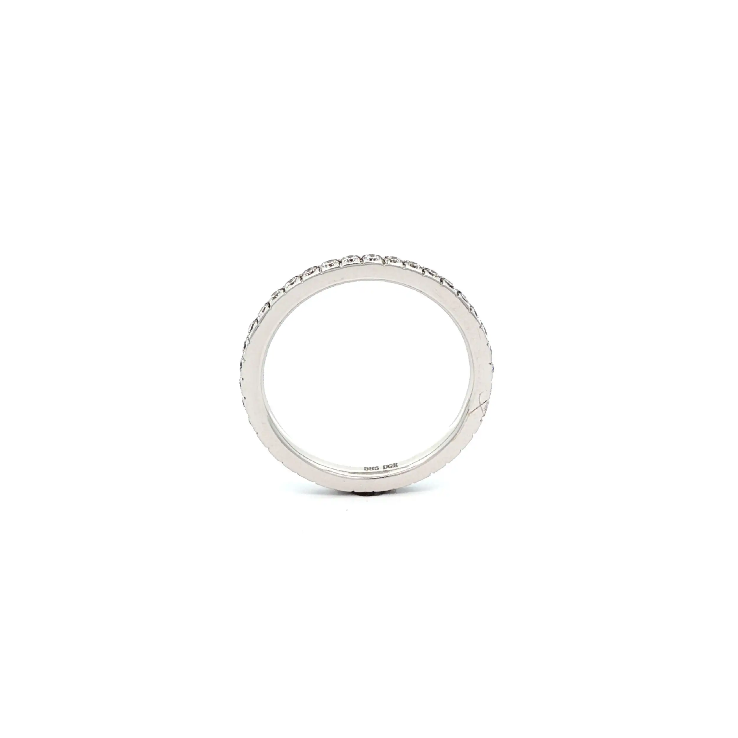 Memoirering Weißgold mit Brillanten Memoirering Weißgold mit Brillanten