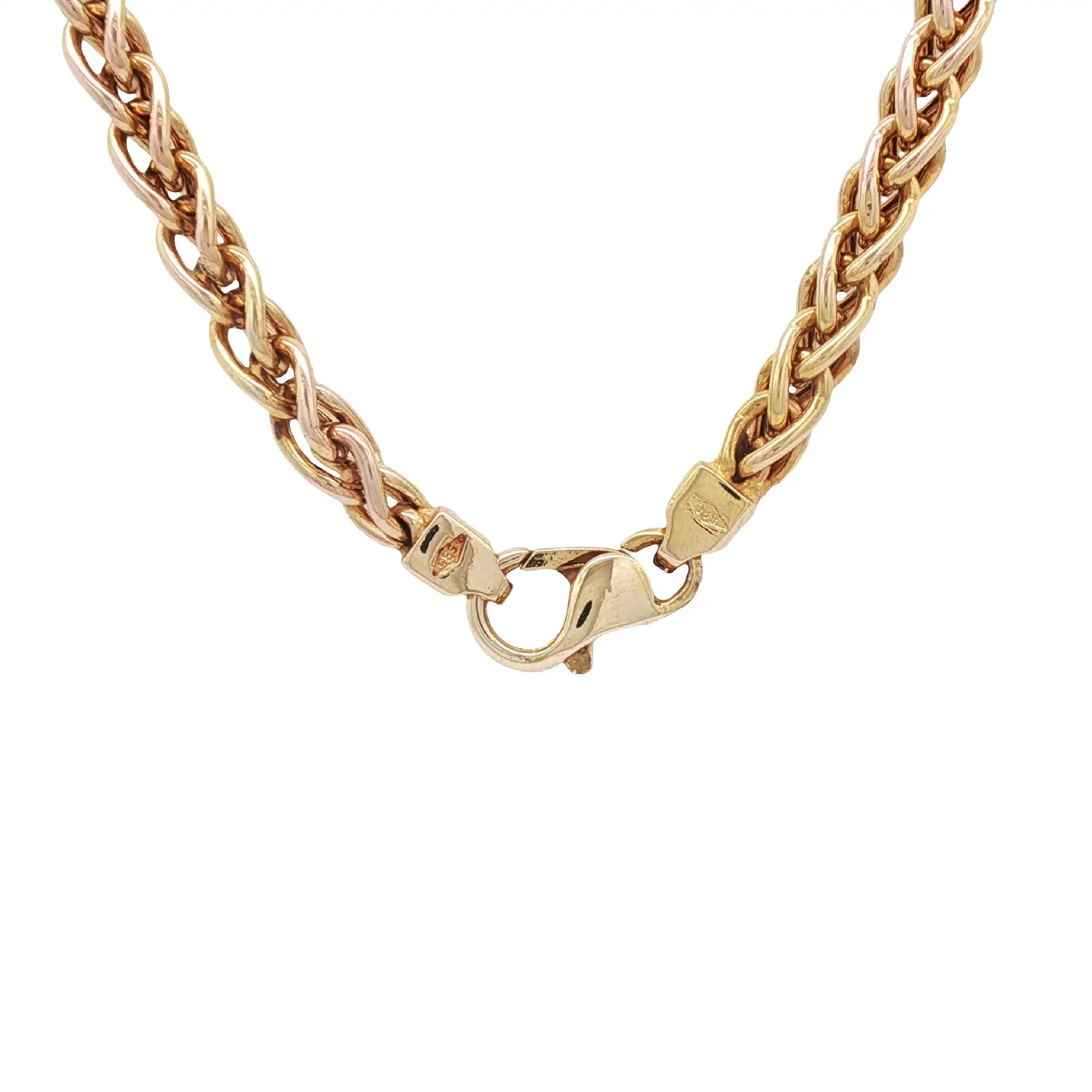 Collier Gelbgold Schwäne mit Brillanten Collier Gelbgold Schwäne mit Brillanten