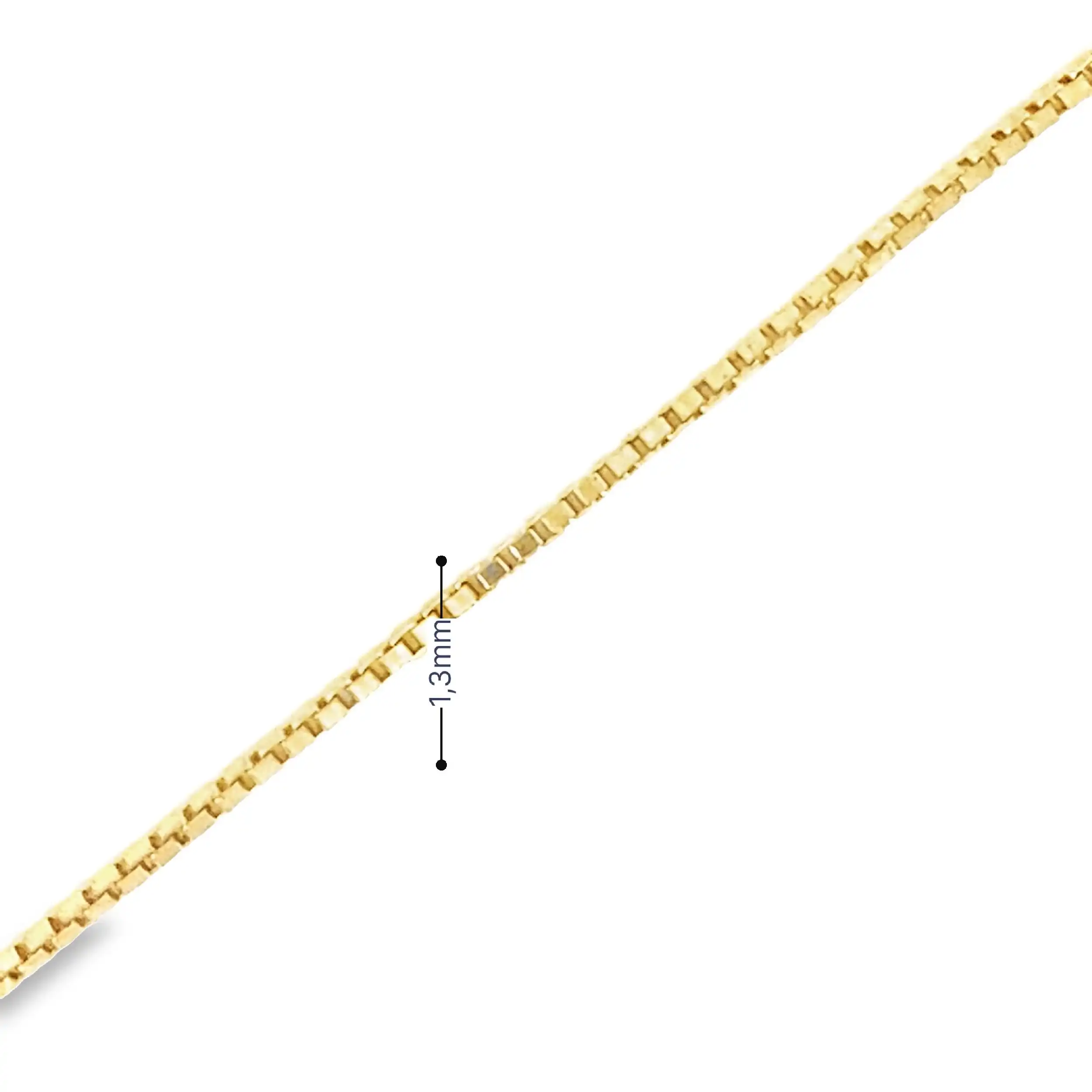 Venezianerkette Gelbgold