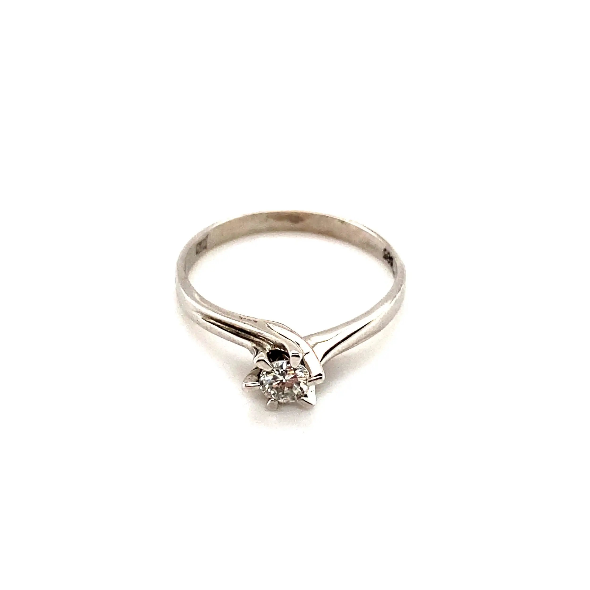Ring Weißgold mit Brillant