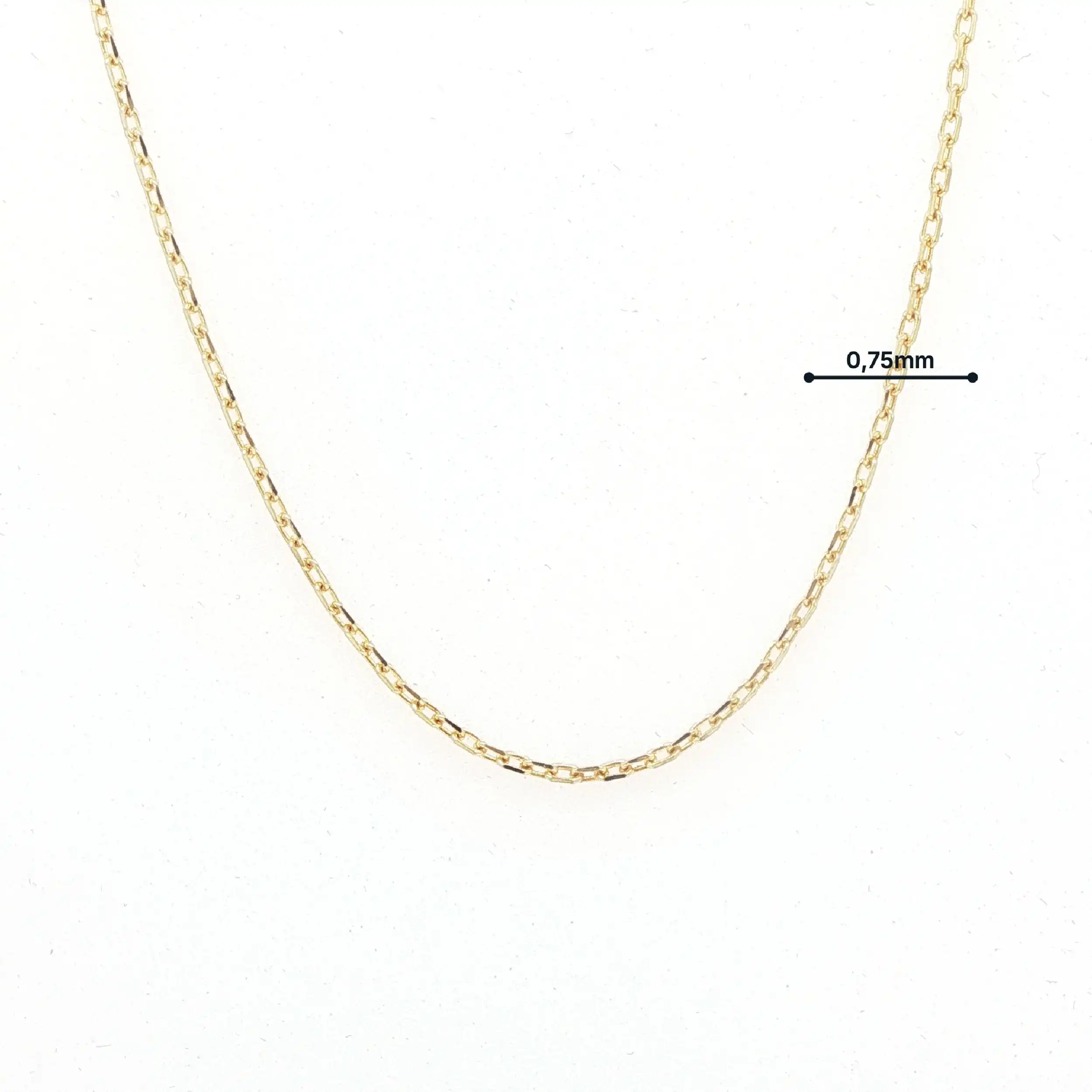 Amkerkette Gelbgold