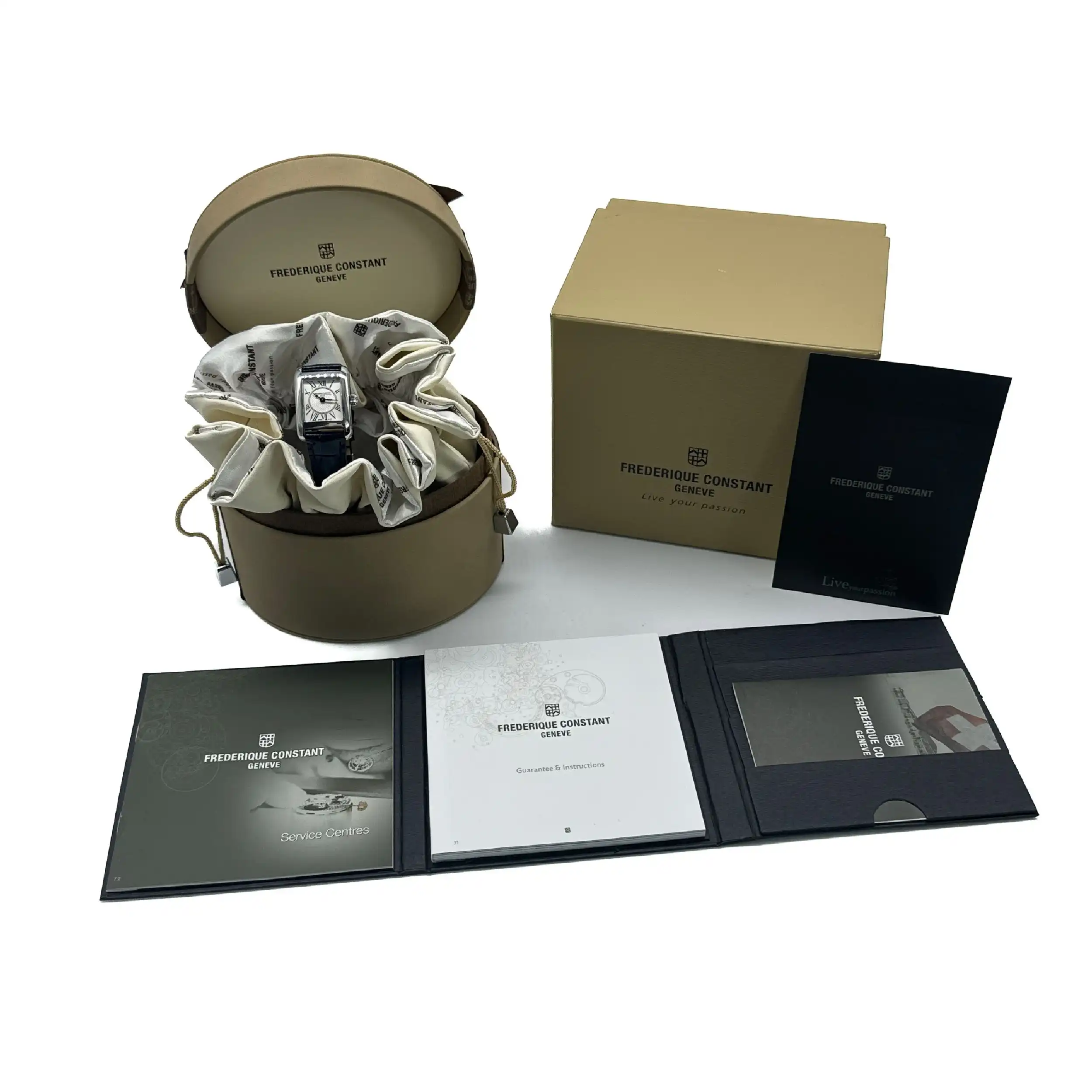 Damenuhr Frederique Constant Classics Carrée Ladies FC-200x1c14/6