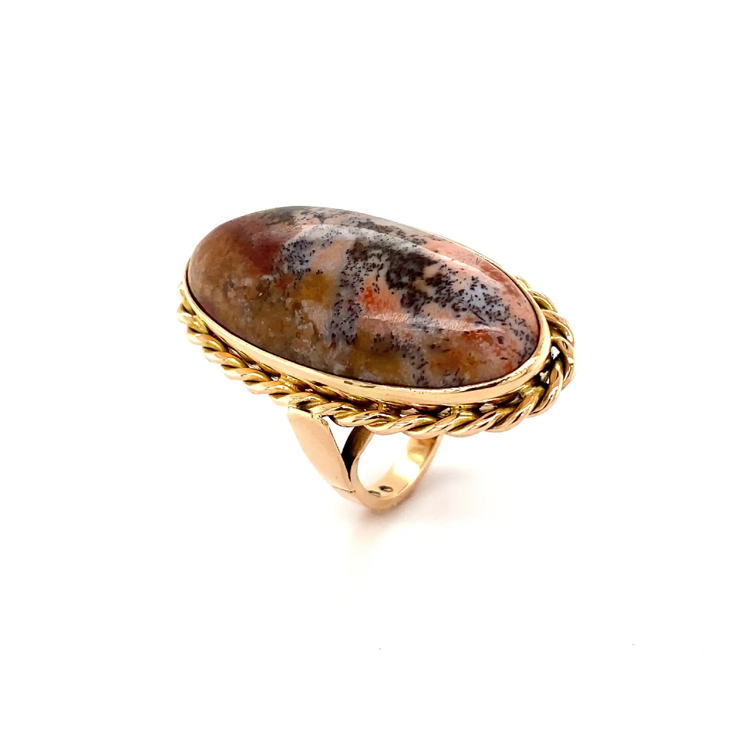 Ring Roségold mit Granitstein Ring Roségold mit Granitstein