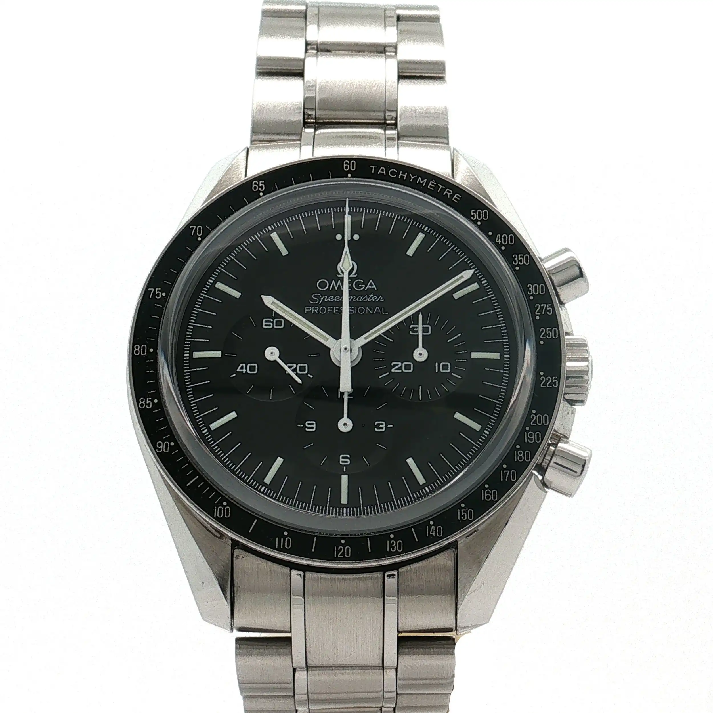 Herrenuhr Omega Speedmaster Professional mit Box und Papieren