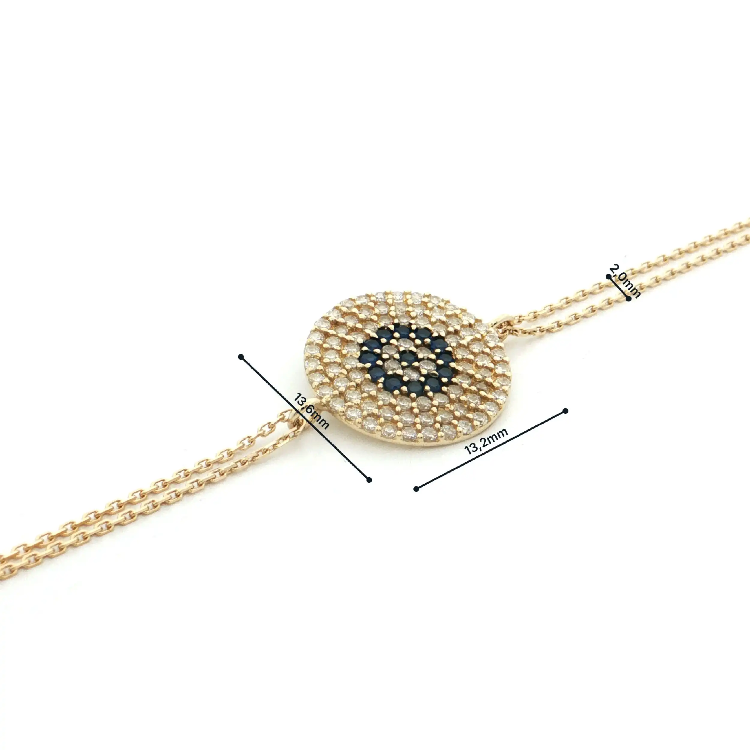 Armband Gelbgold mit Zirkonia