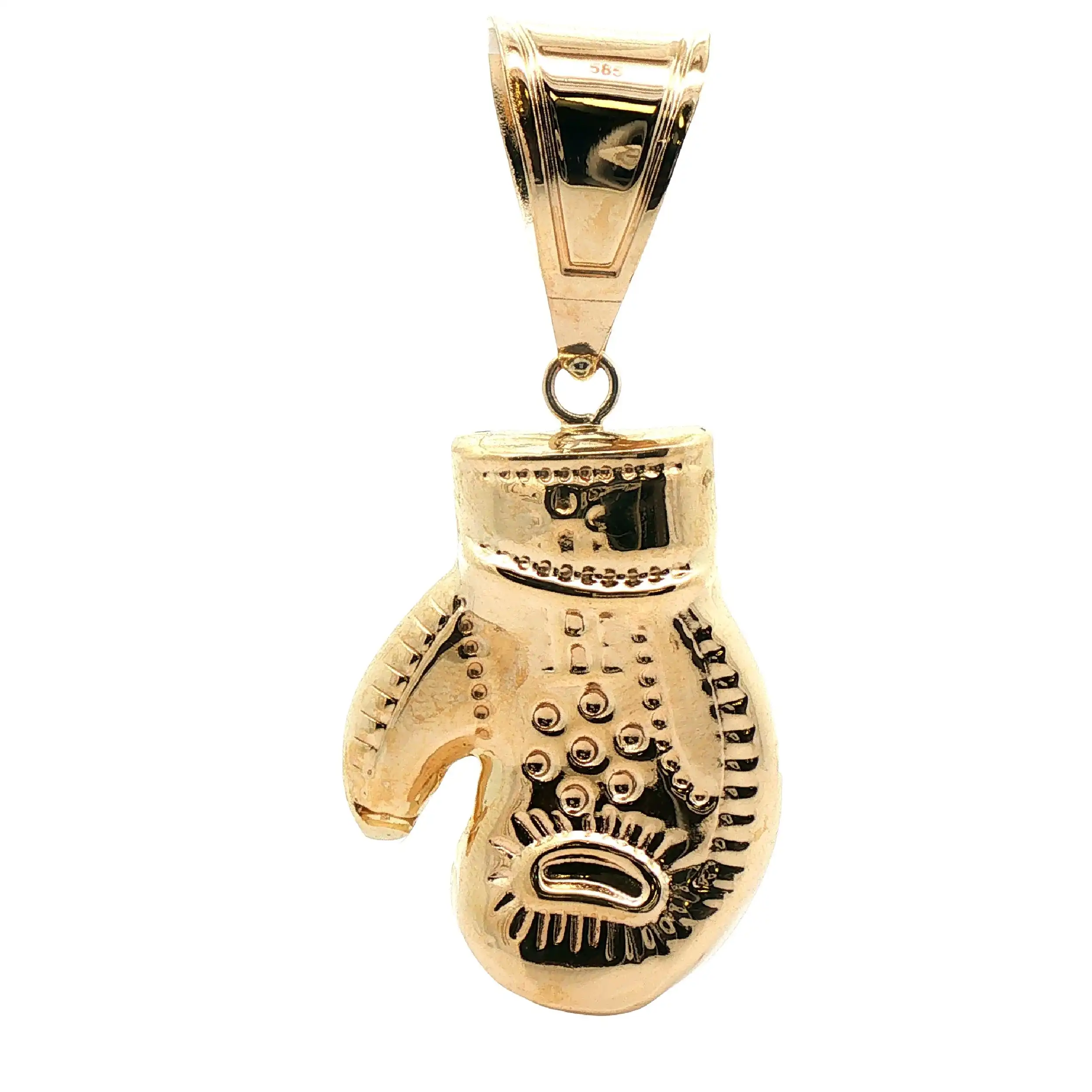 Anhänger Gelbgold Boxhandschuh