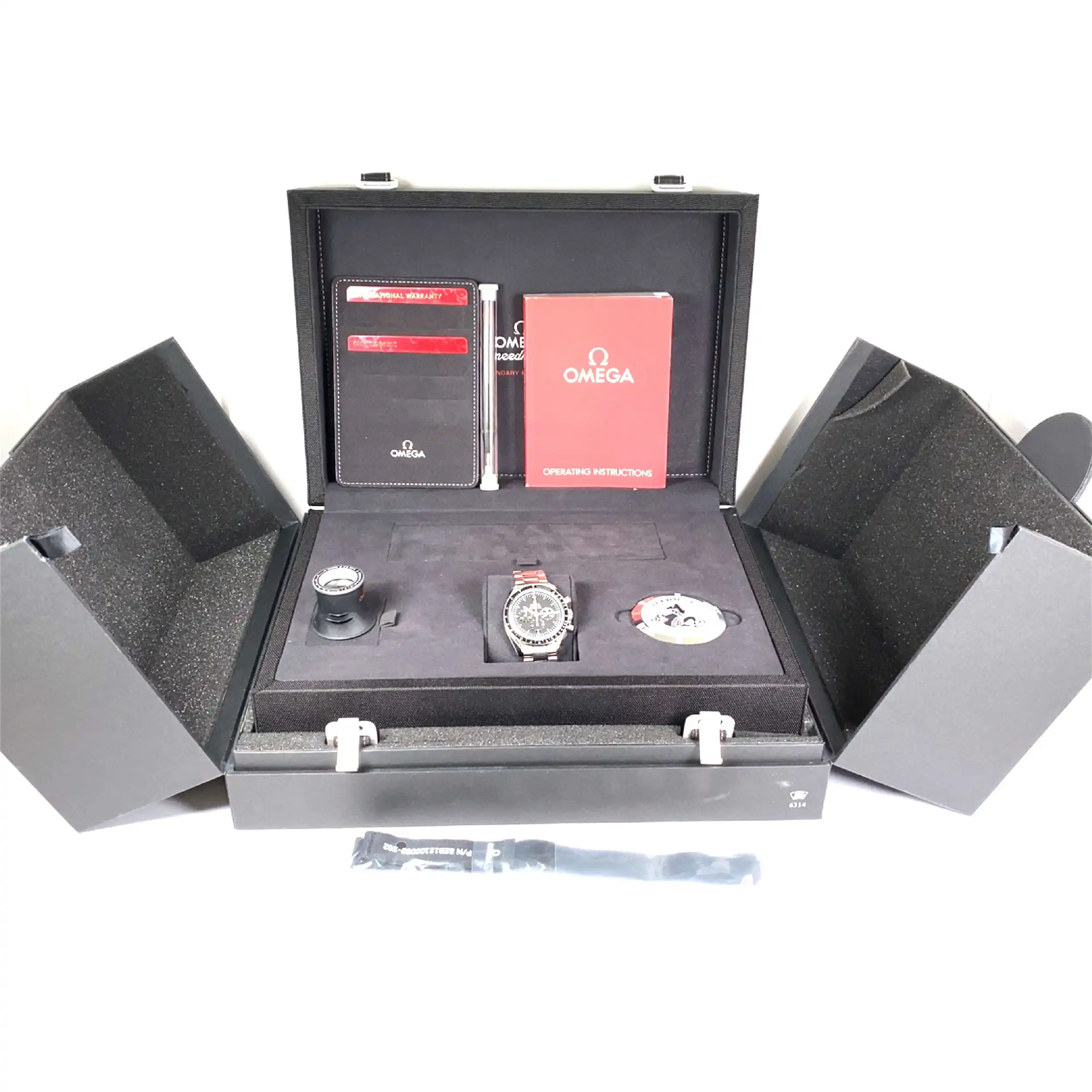 Herrenuhr Omega Speedmaster Professional mit Box und Papieren