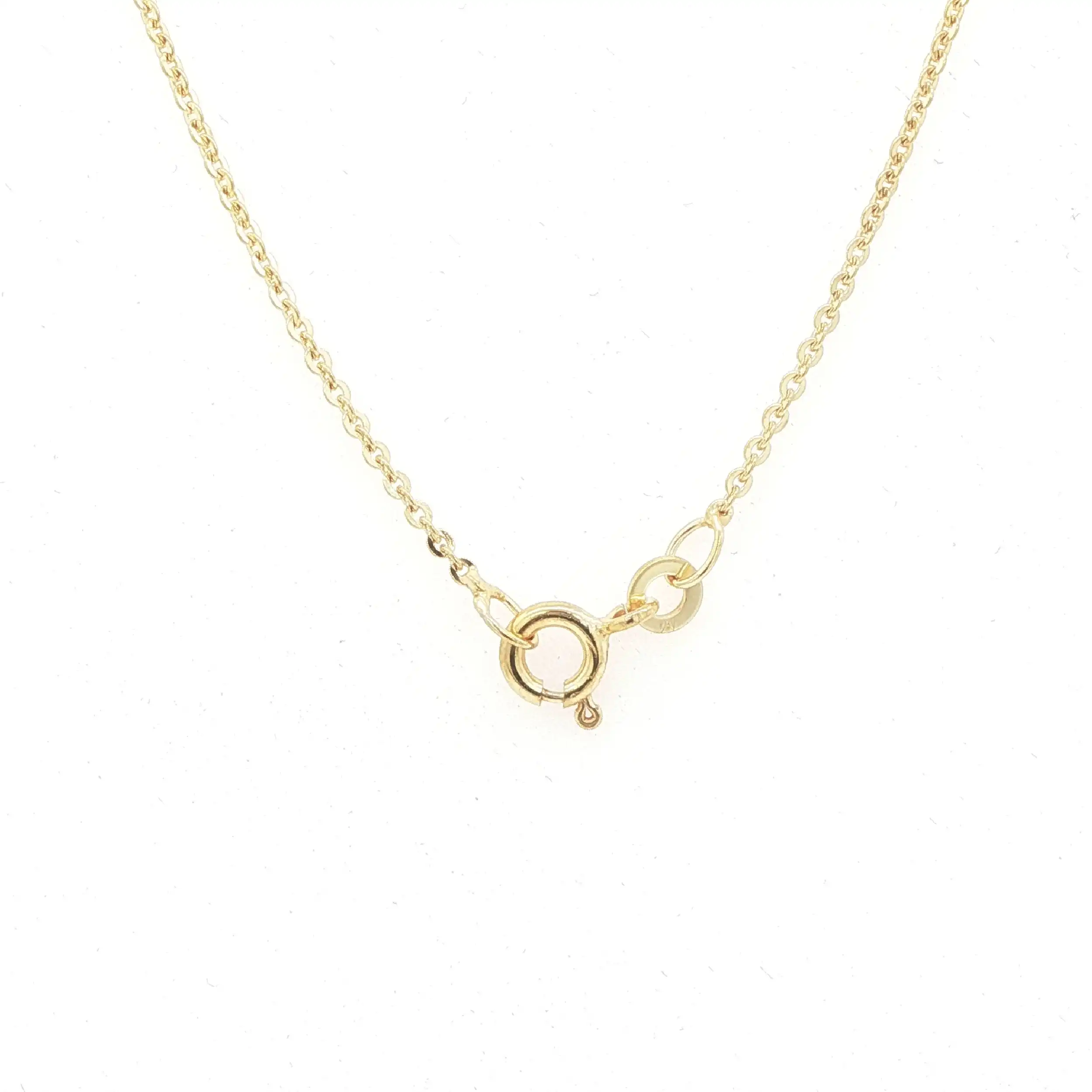 Ankerkette Gelbgold