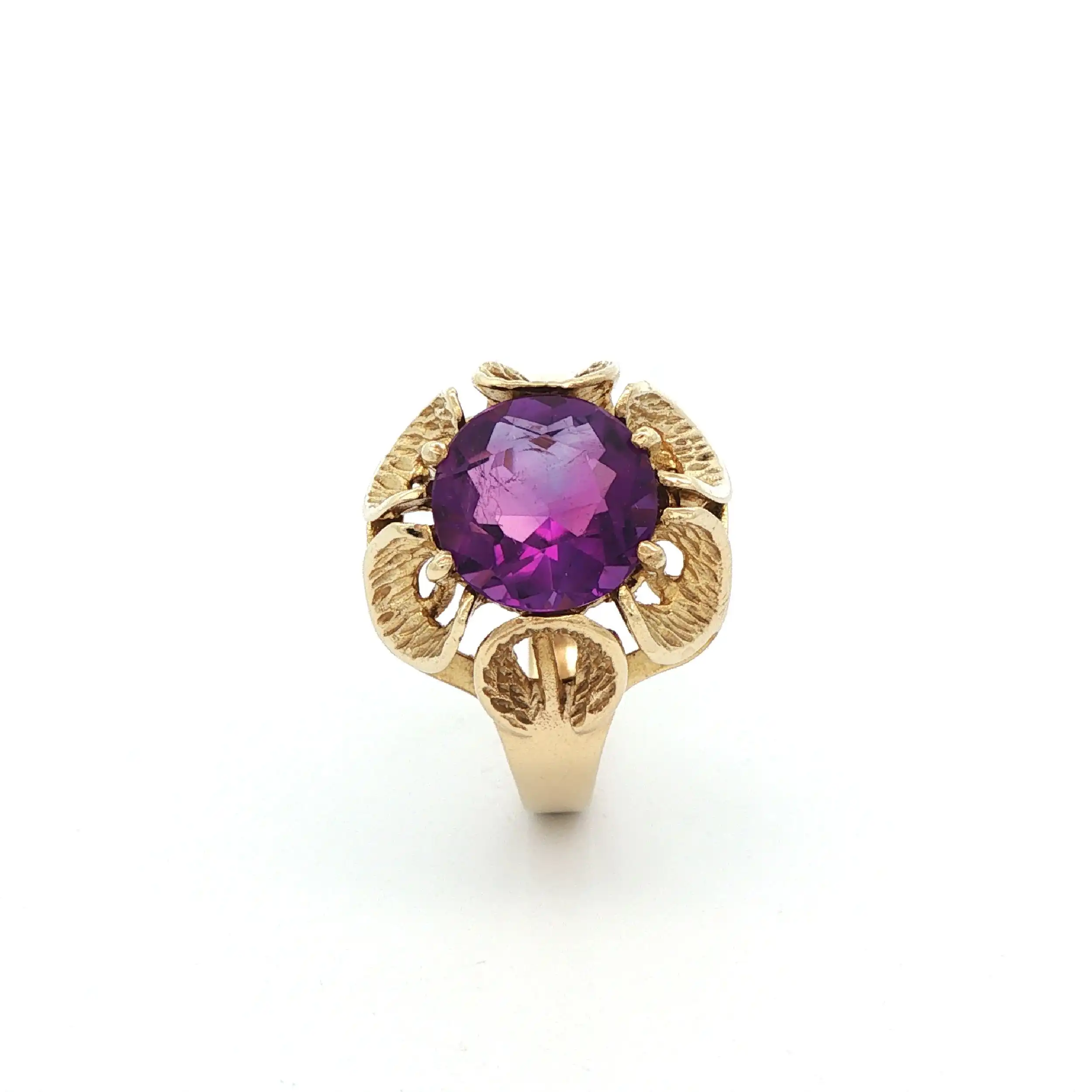 Ring Gelbgold mit Amethyst Ring Gelbgold mit Amethyst