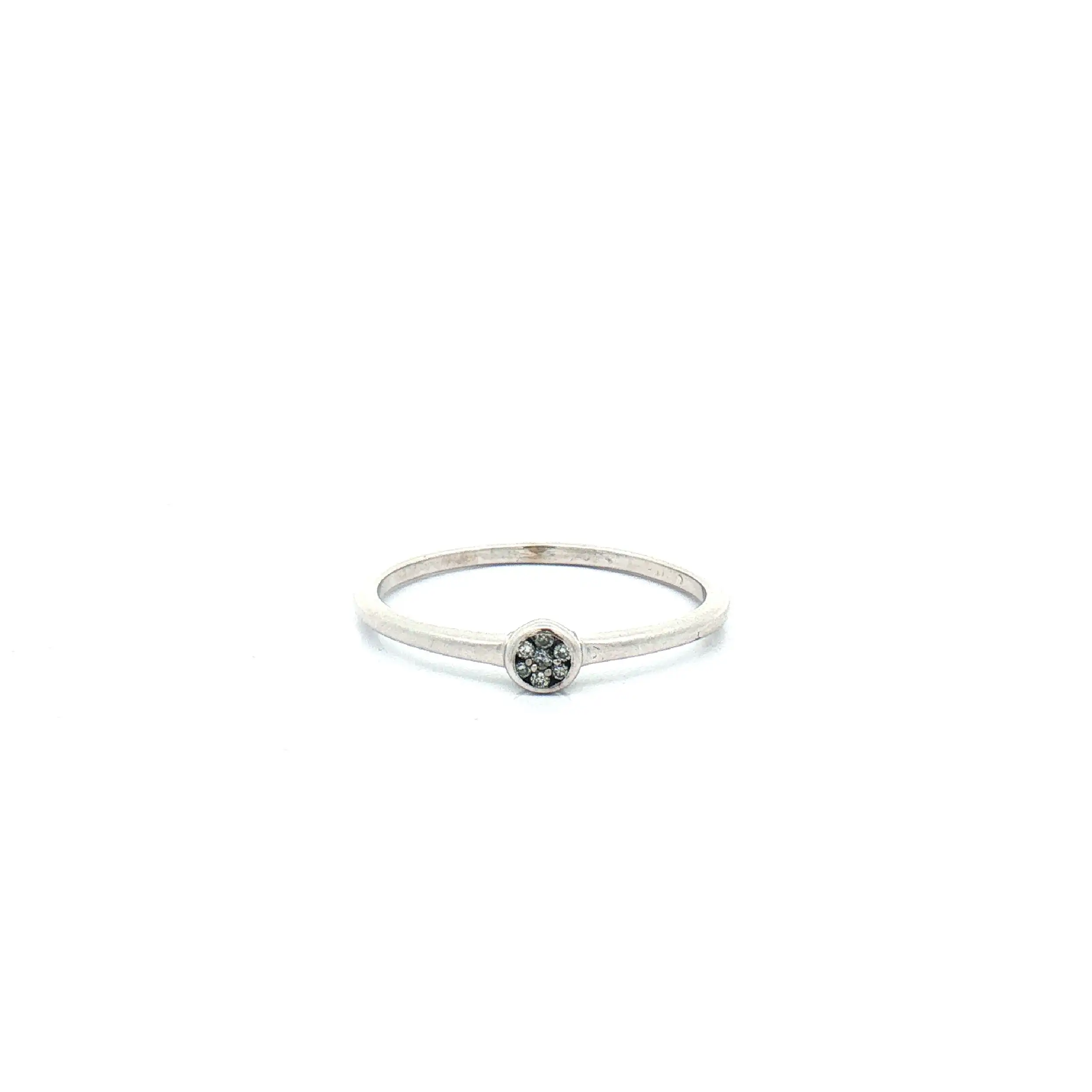 Ring Weißgold mit Brillanten Ring Weißgold mit Brillanten