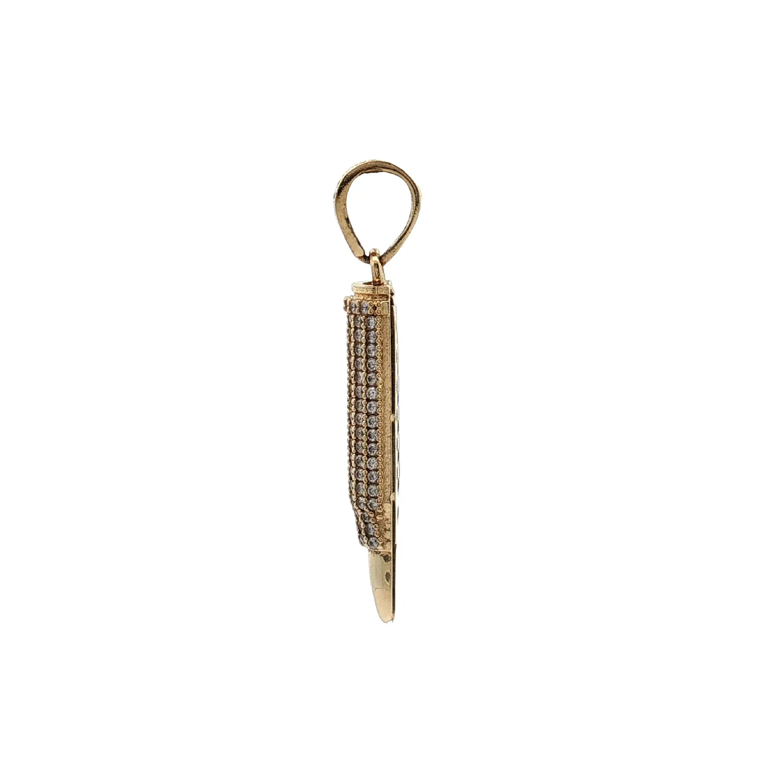 Anhänger Gelbgold mit Zirkonia