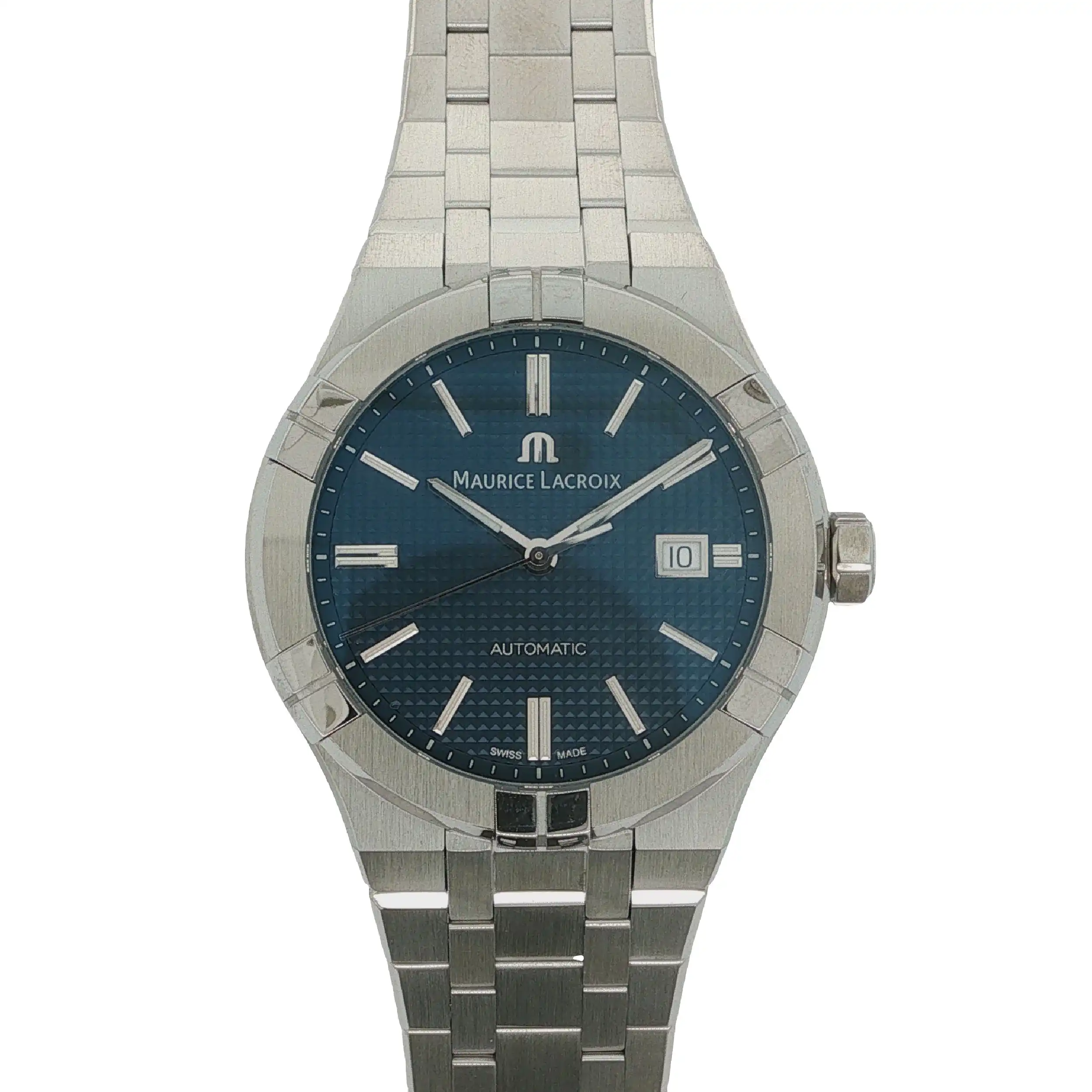 Herrenuhr Maurice Lacroix AIKON AI6008 mit Box & Anleitung