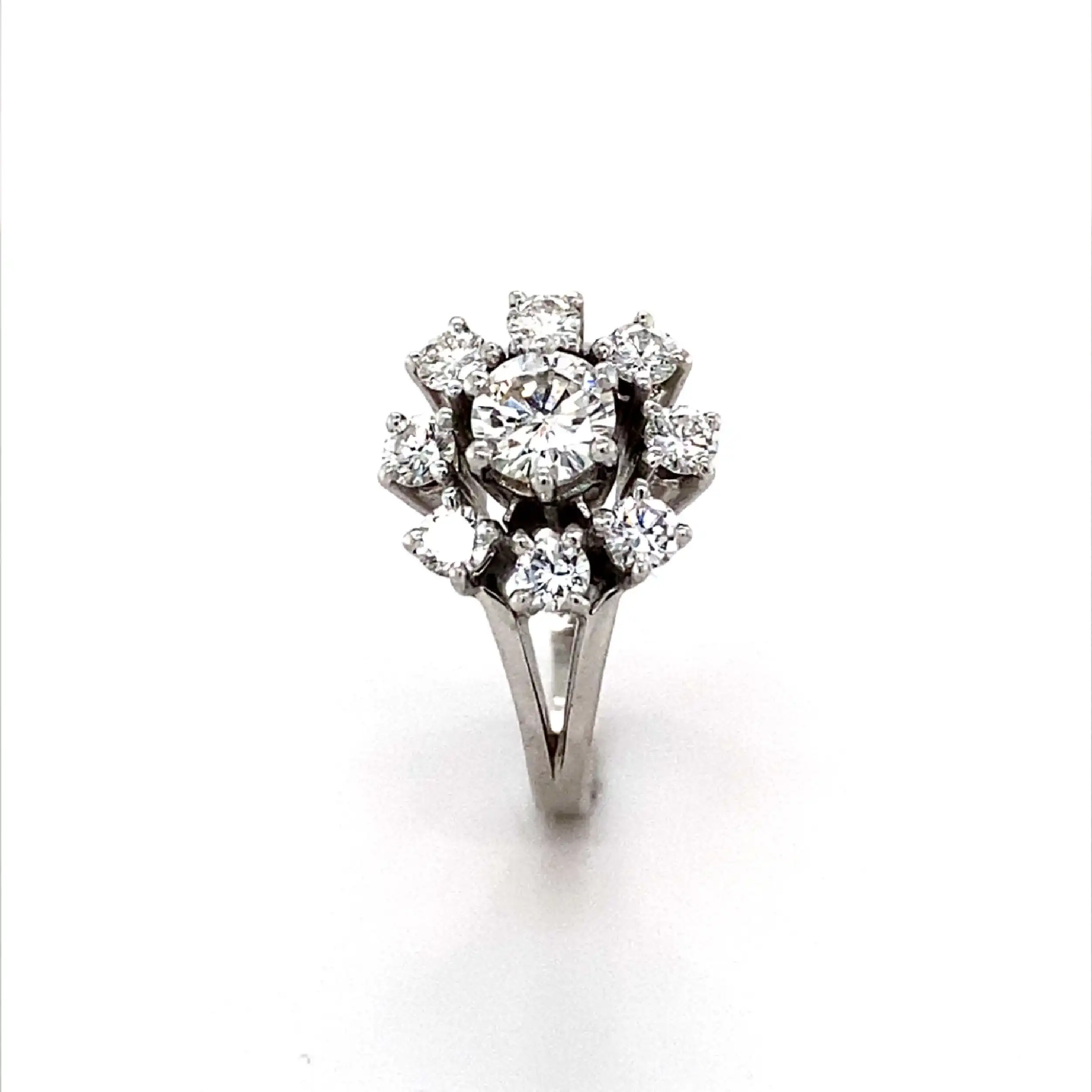 Ring Weißgold mit Brillanten Ring Weißgold mit Brillanten