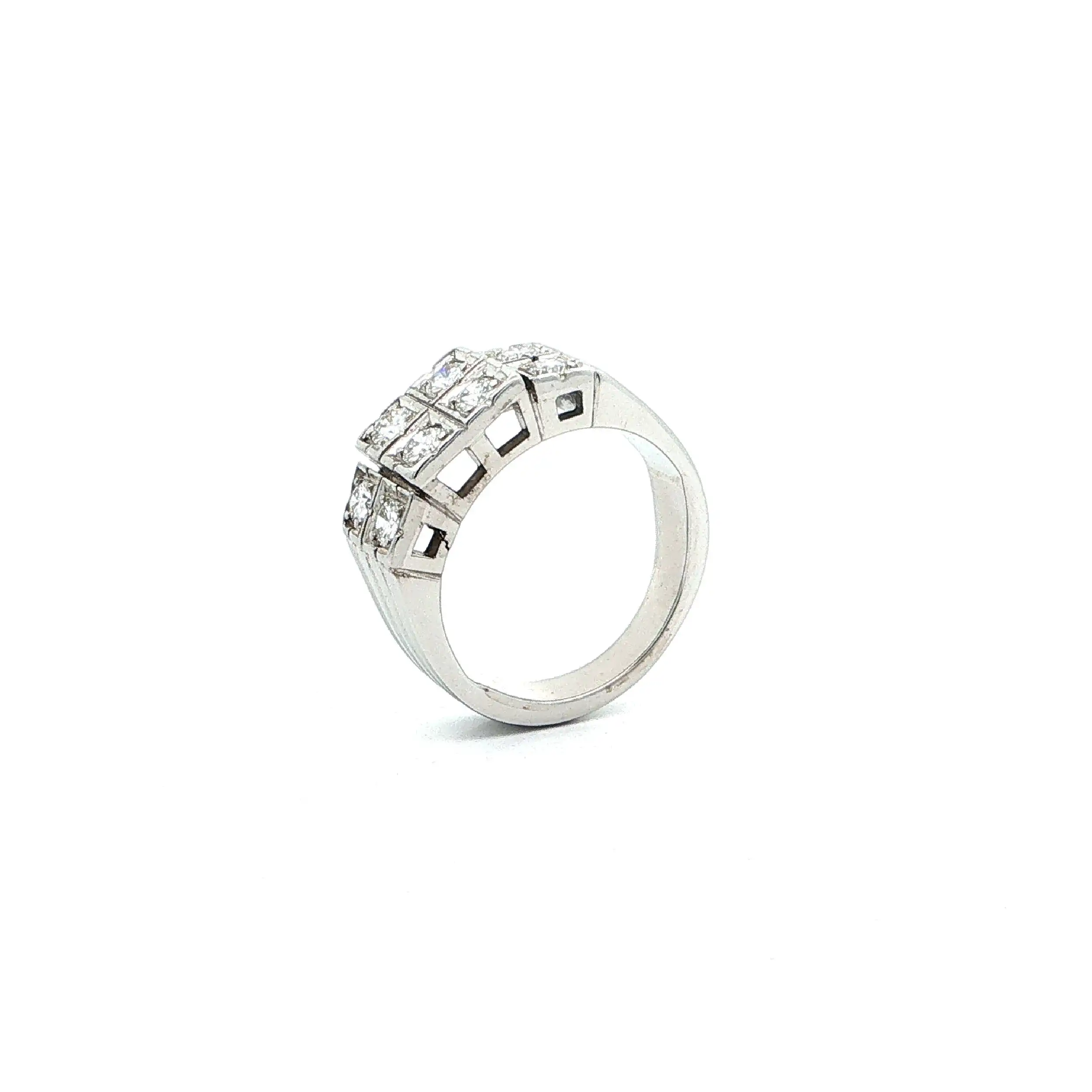 Ring Weißgold mit Brillanten
