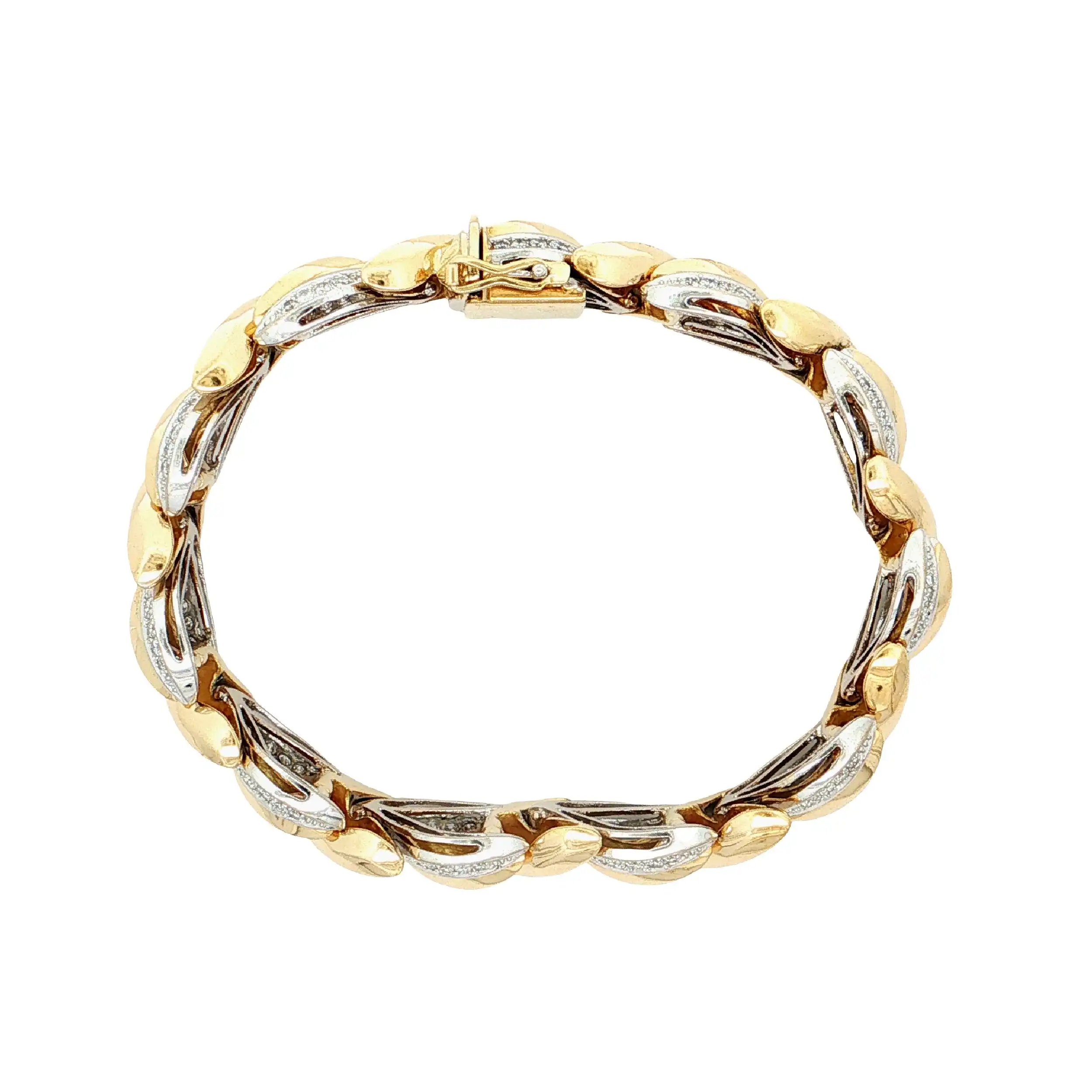 Armband Bicolor mit Brillanten