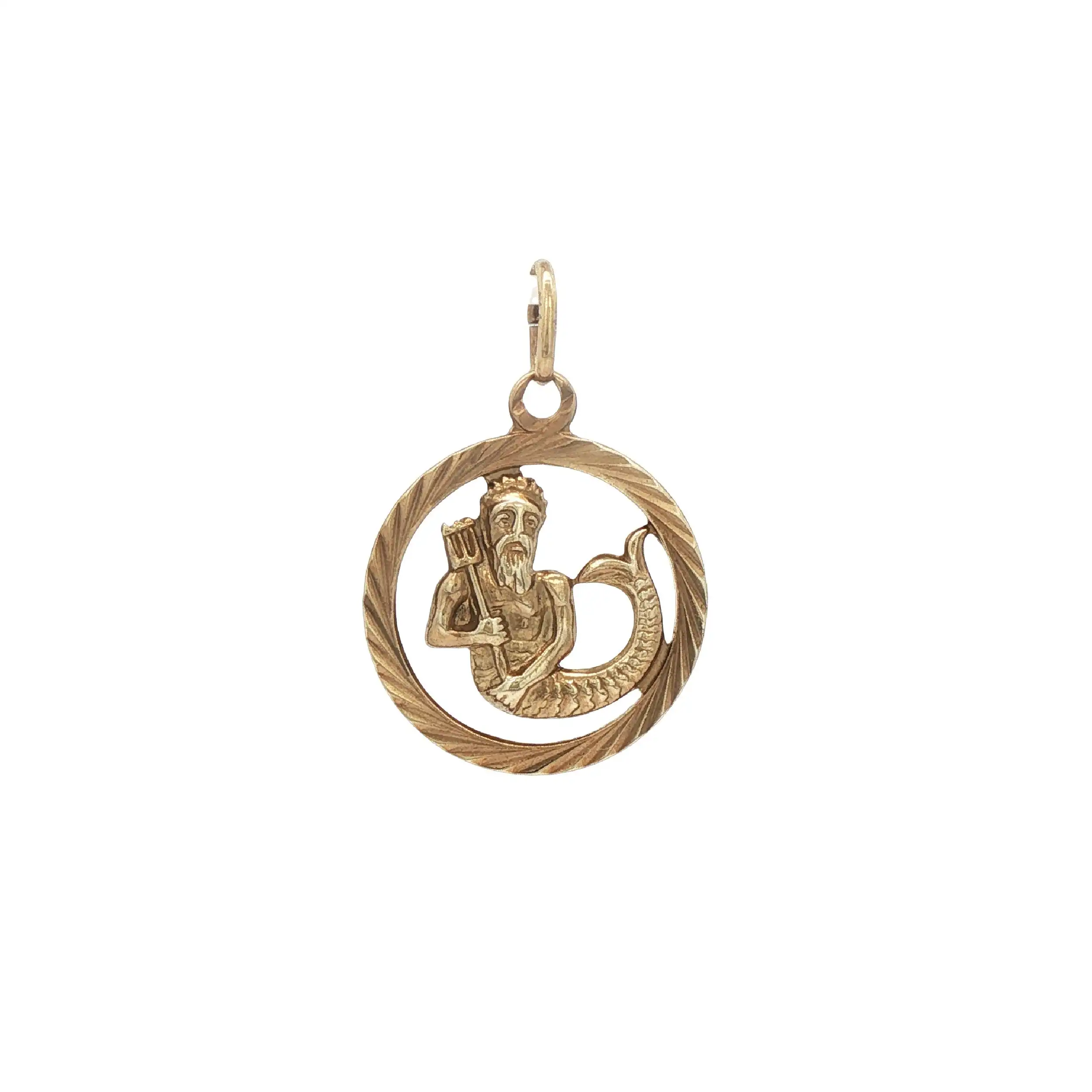 Anhänger Gelbgold Wassermann