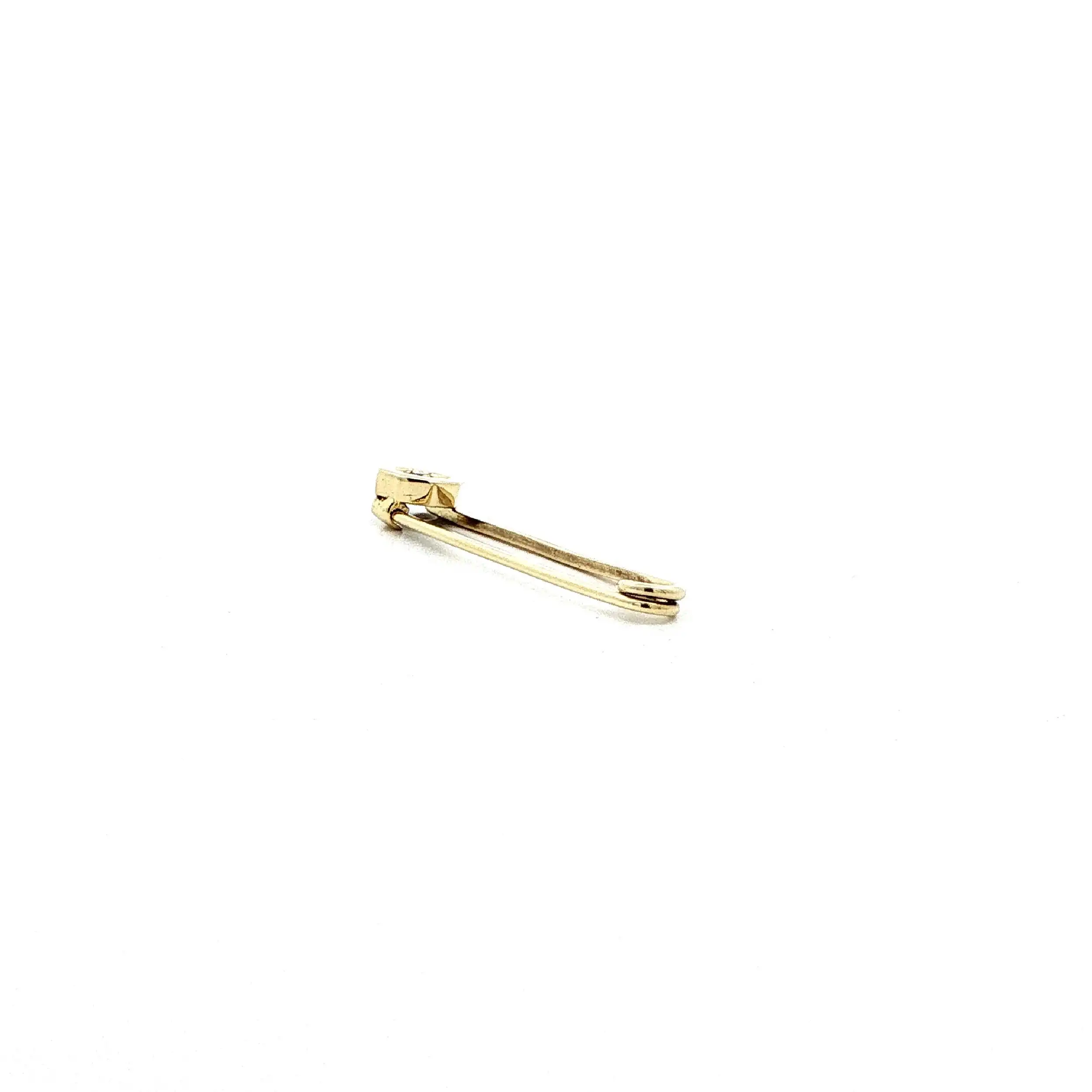 Nadel Gelbgold mit Diamant