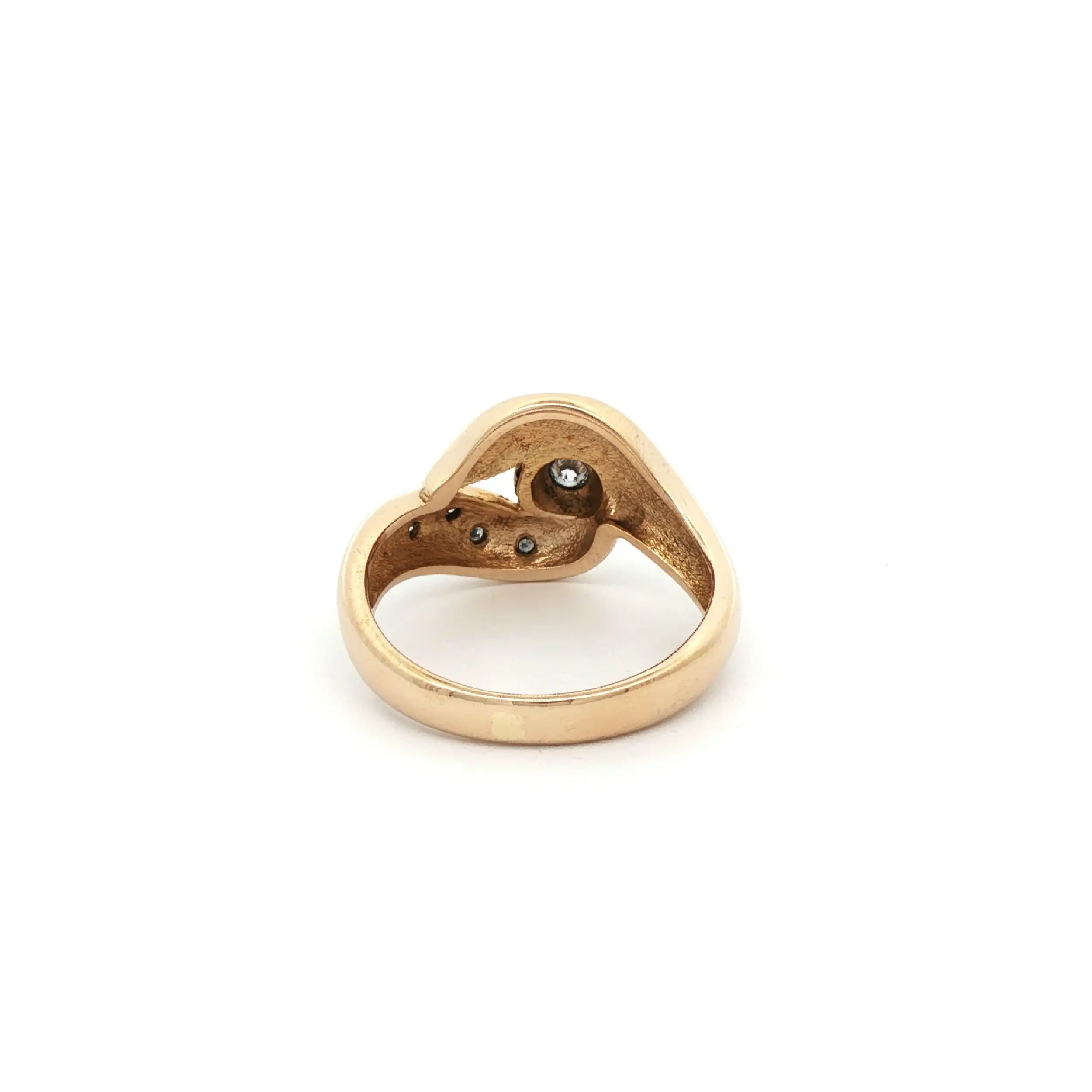 Ring Gelbgold mit Brillanten