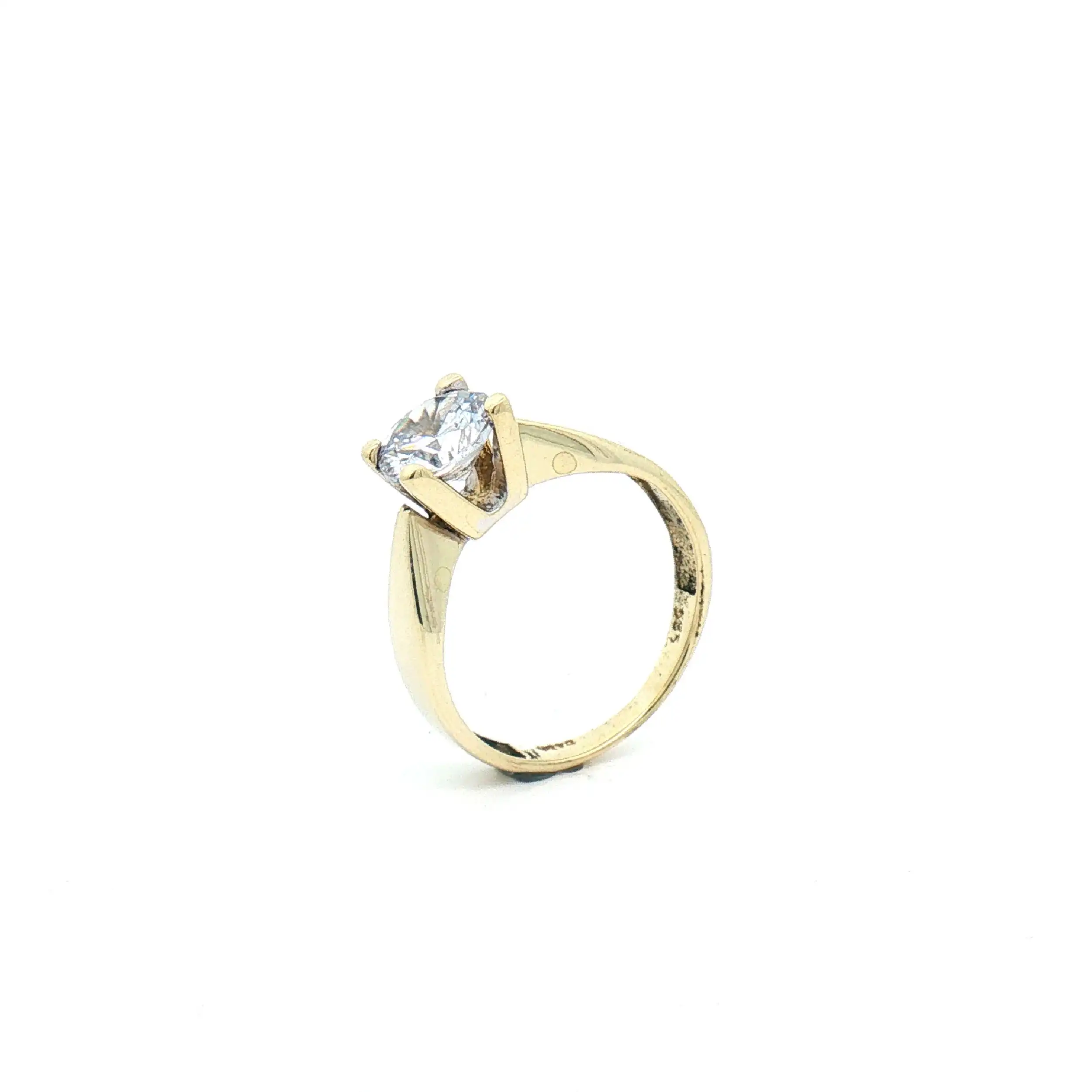 Ring Bicolor mit Zirkonia Ring Bicolor mit Zirkonia