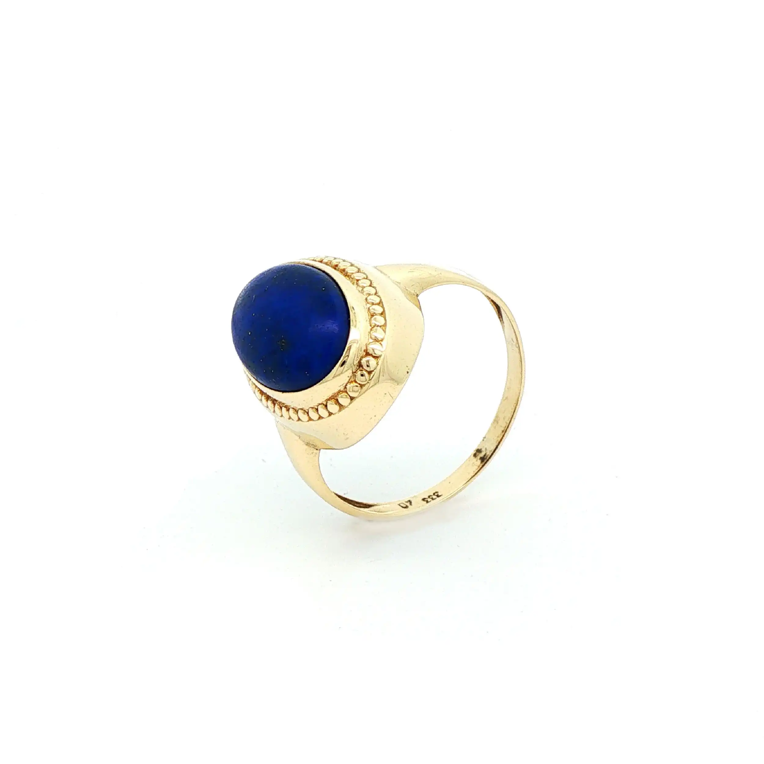 Ring Gelbgold mit Lapislazuli