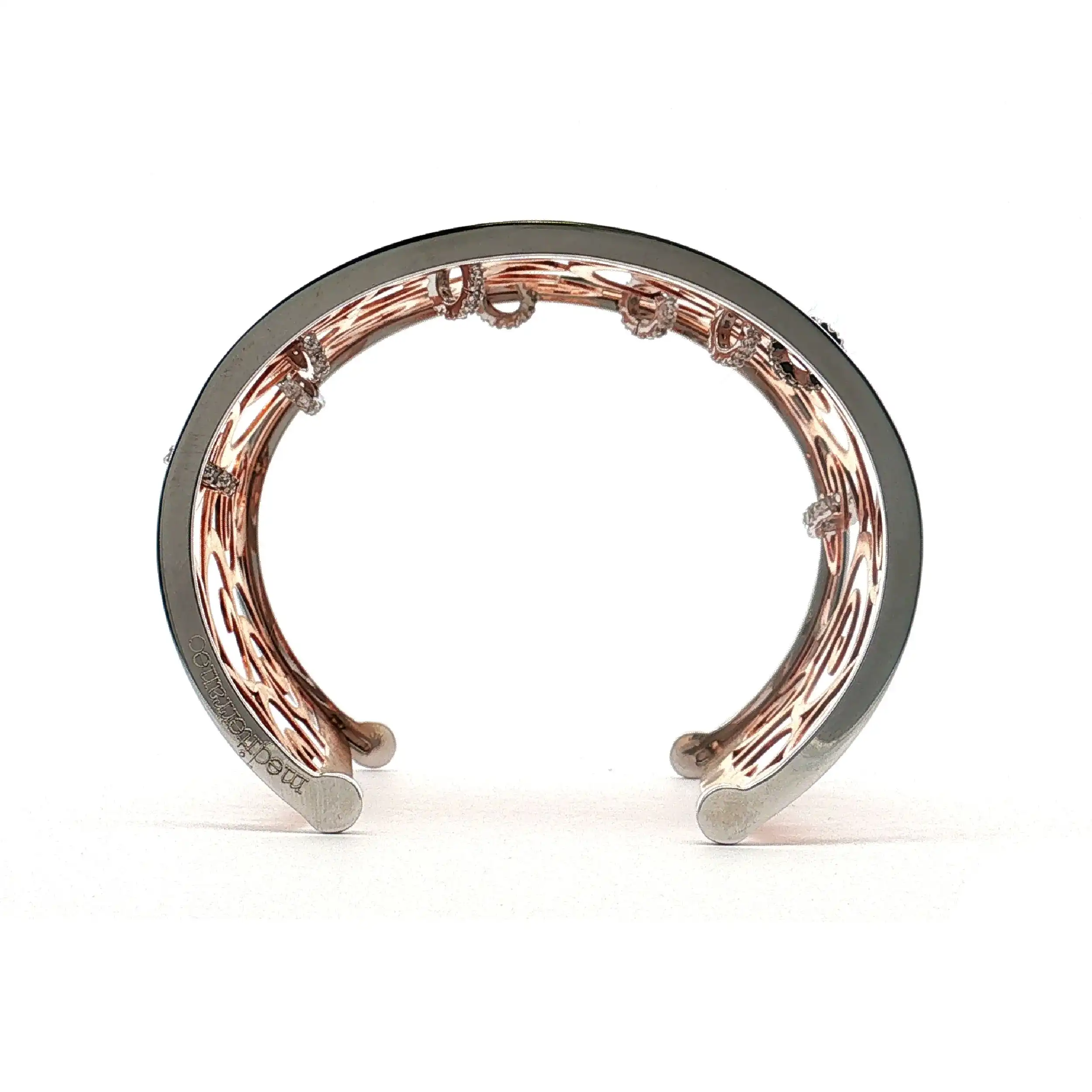Armreif Silber teilvergoldet mit Zirkonia Armreif Silber teilvergoldet mit Zirkonia