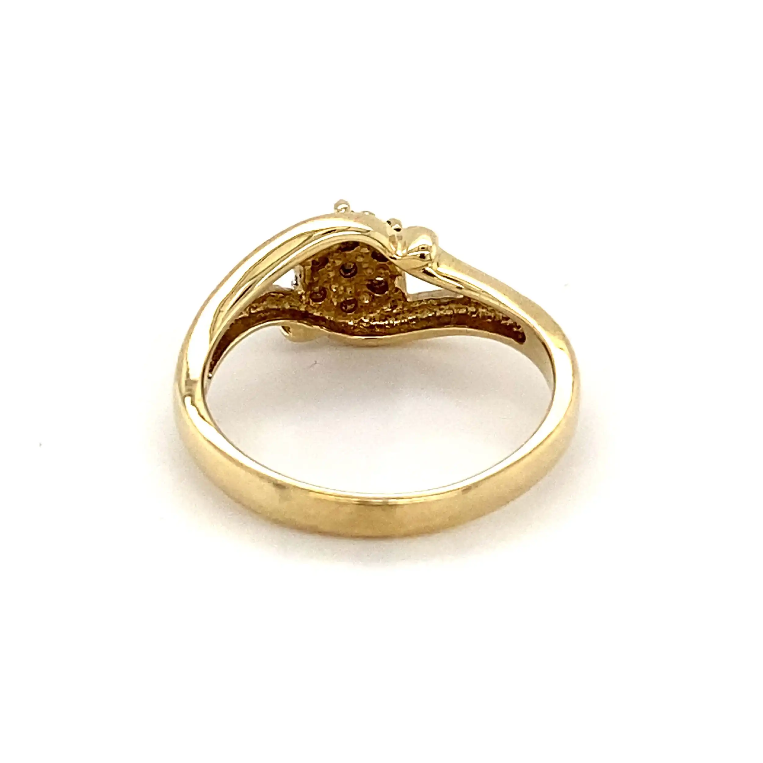Ring Gelbgold mit Brillanten Ring Gelbgold mit Brillanten