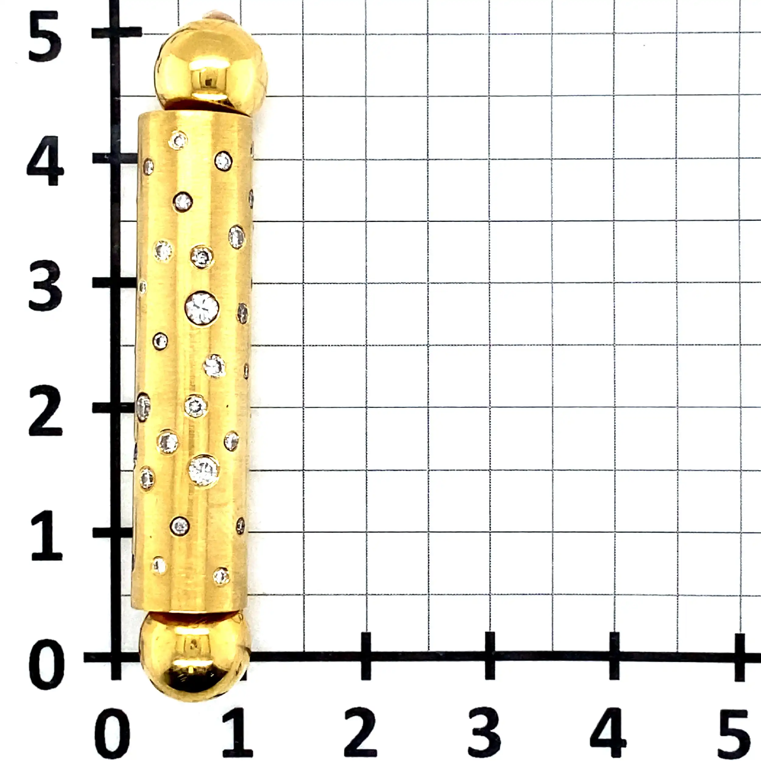 Perlkettenverschluß Gelbgold mit Brillanten Perlkettenverschluß Gelbgold mit Brillanten