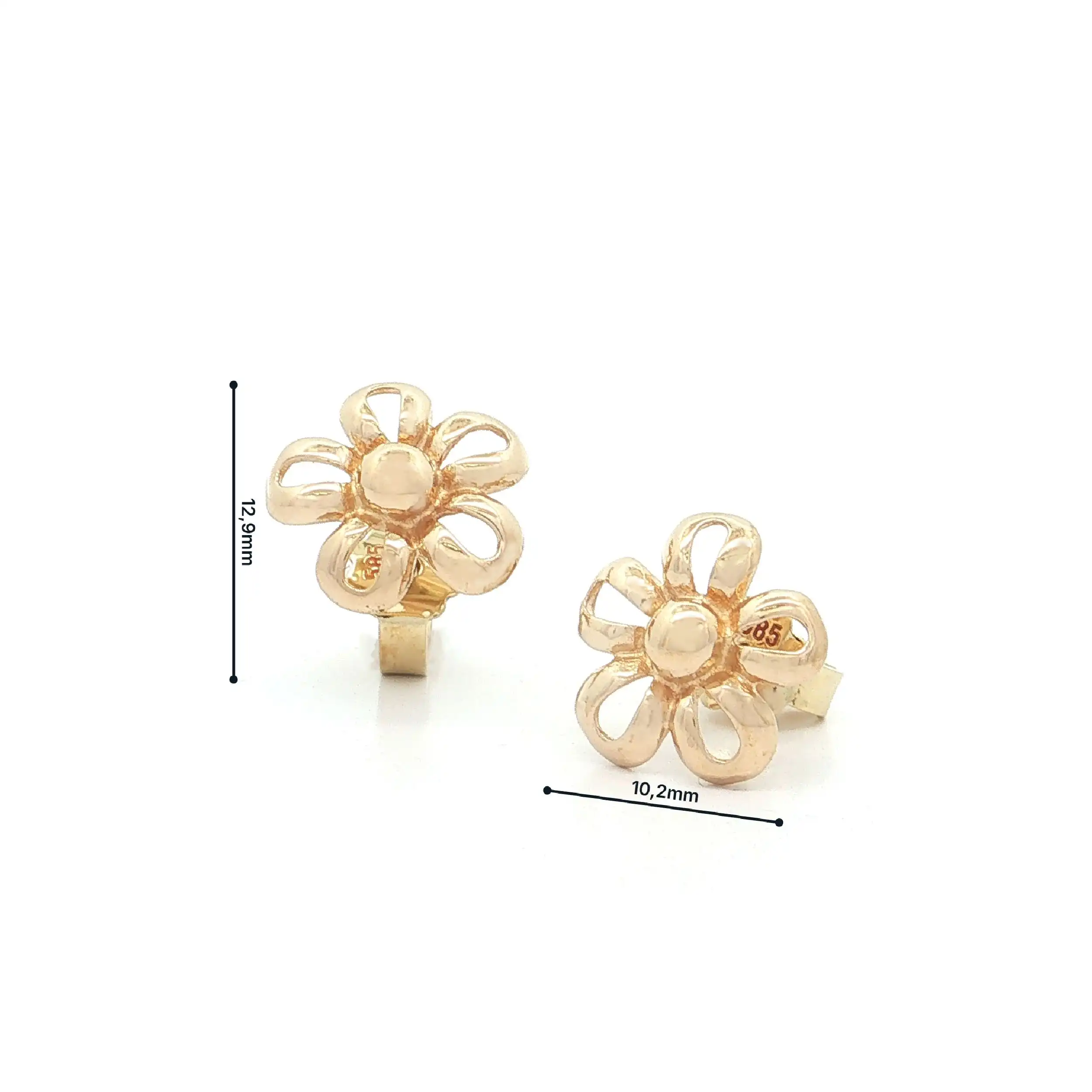 Ohrstecker Gelbgold "Blümchen" Ohrstecker Gelbgold "Blümchen"