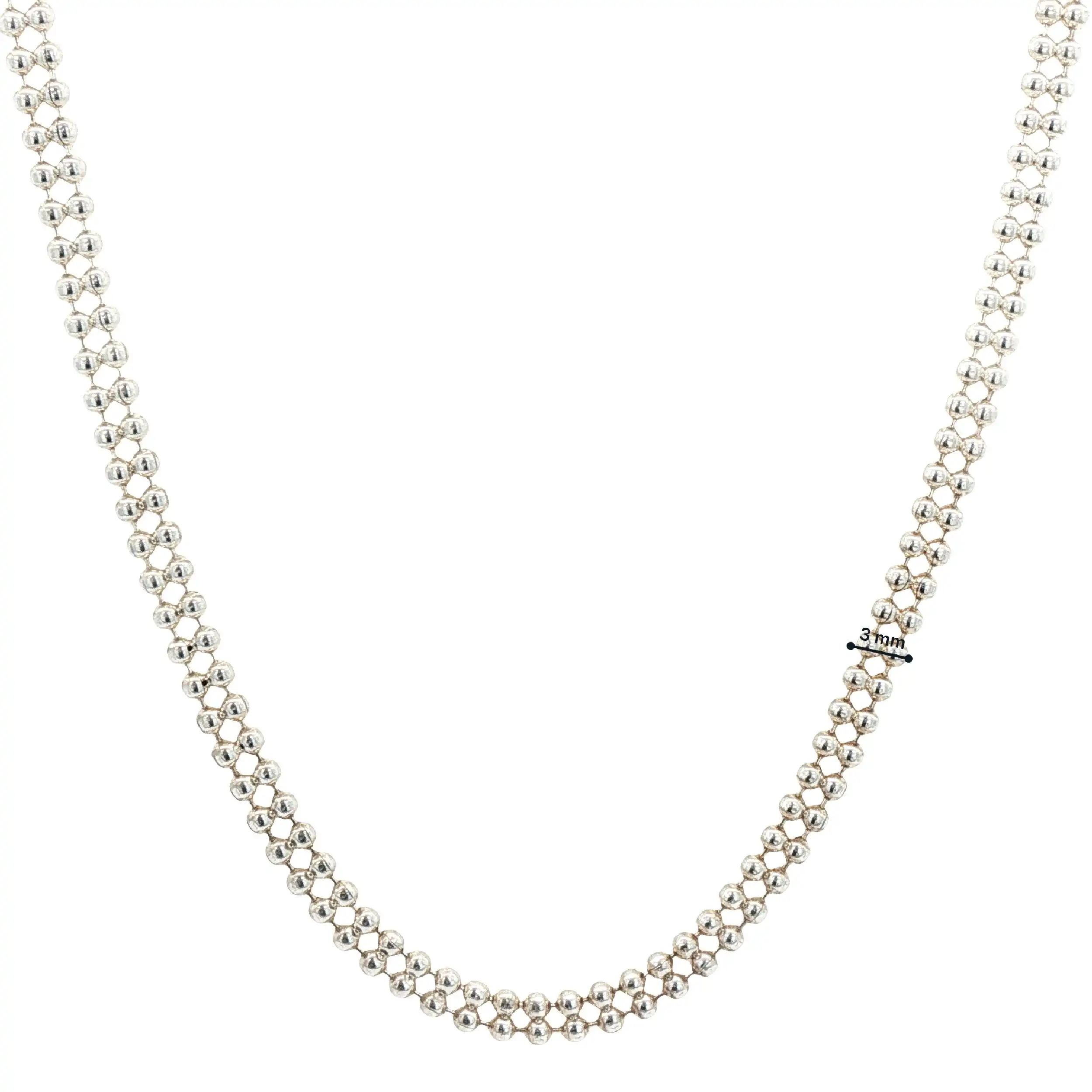 Kugelkette SIlber