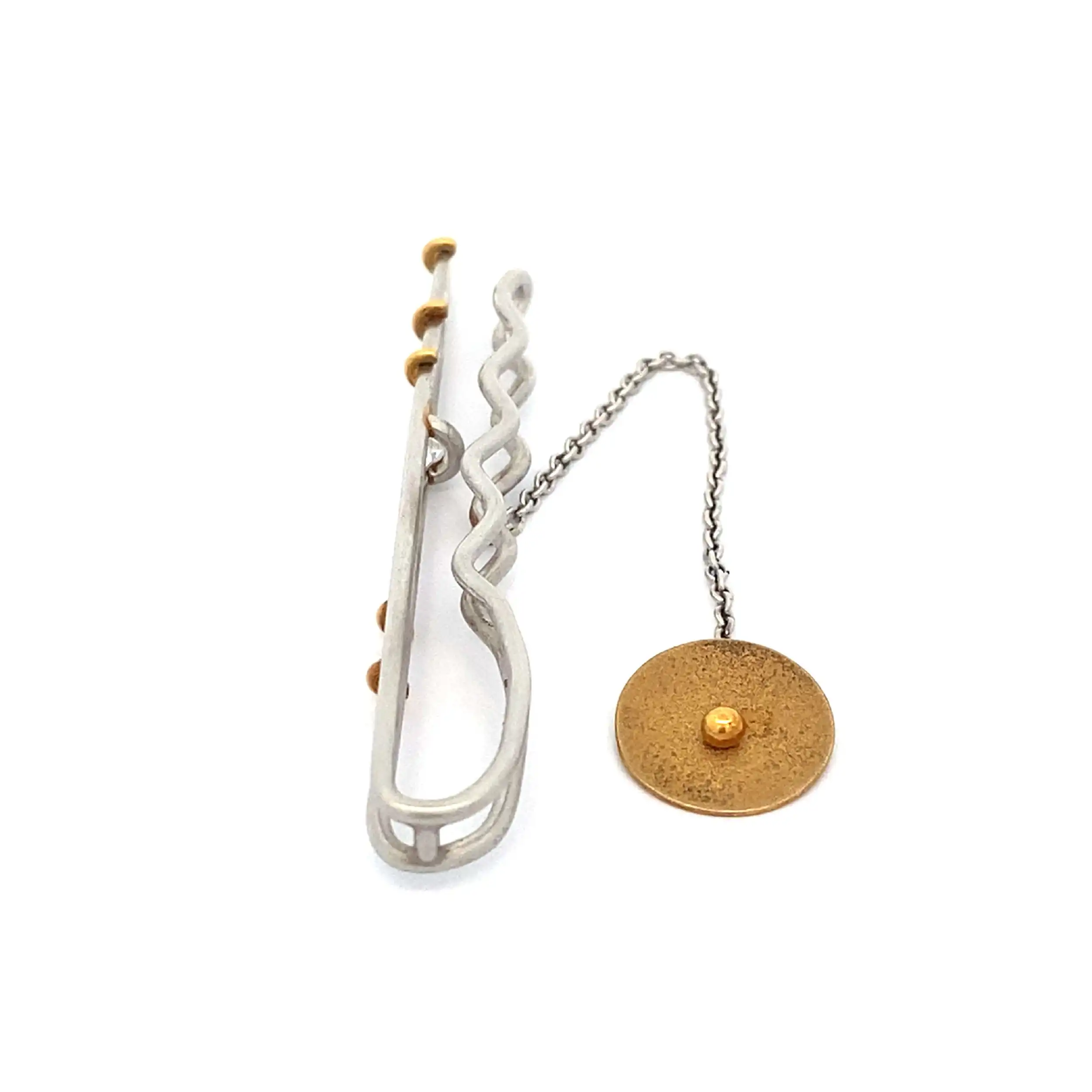 Krawattennadel Platin mit Brillant Krawattennadel Platin mit Brillant