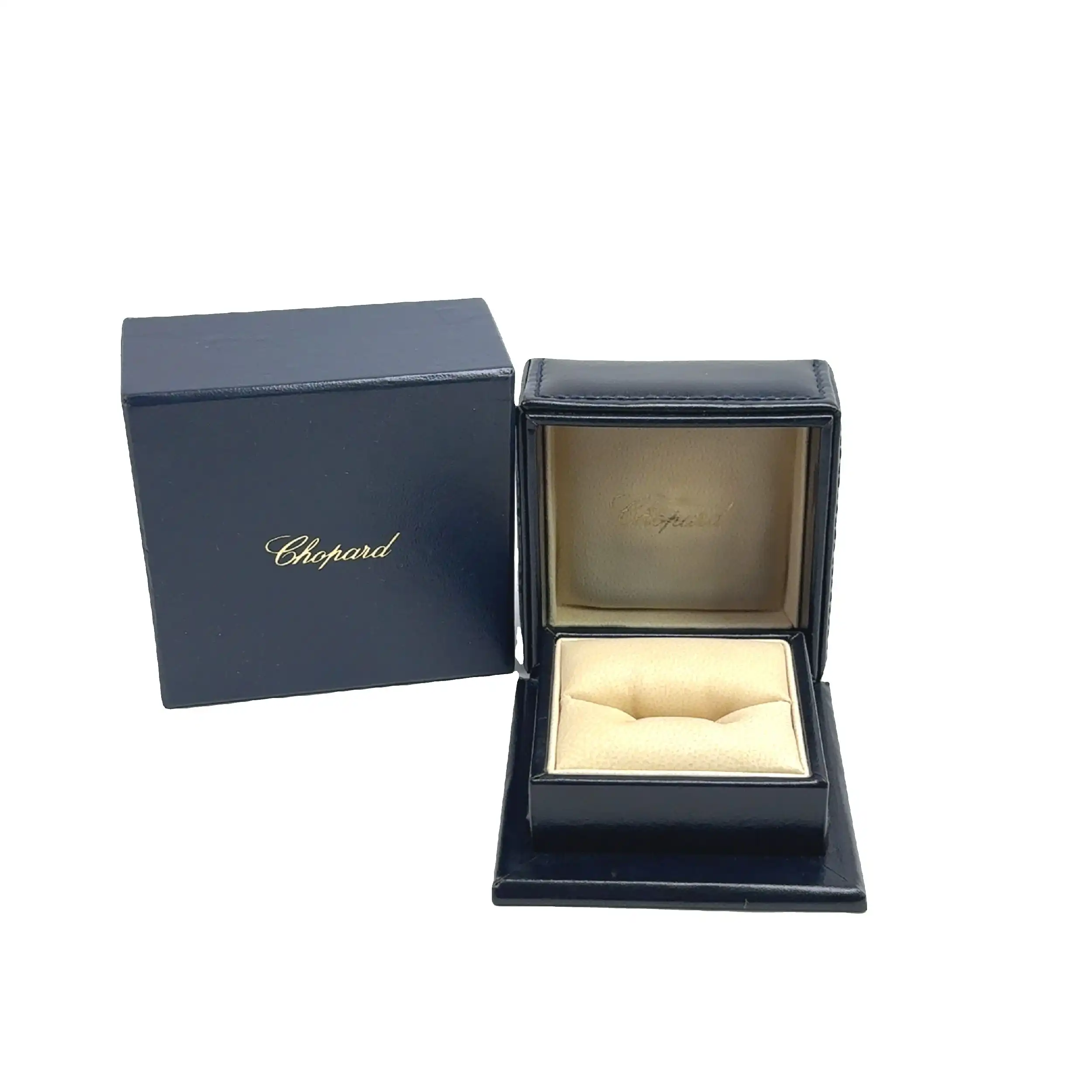 Ring Weißgold Chopard mit Brillanten "Happy Diamonds", mit Garantiekarte