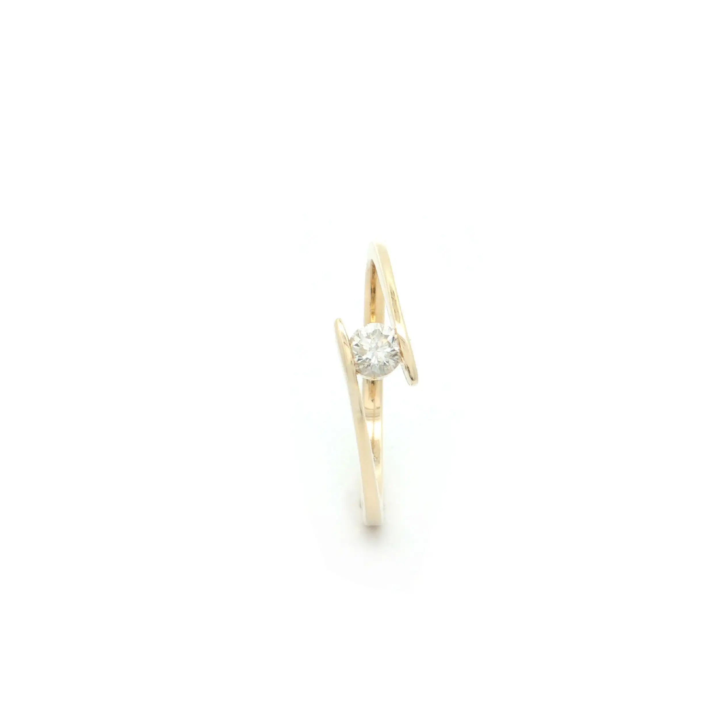 Ring Gelbgold mit Brillant