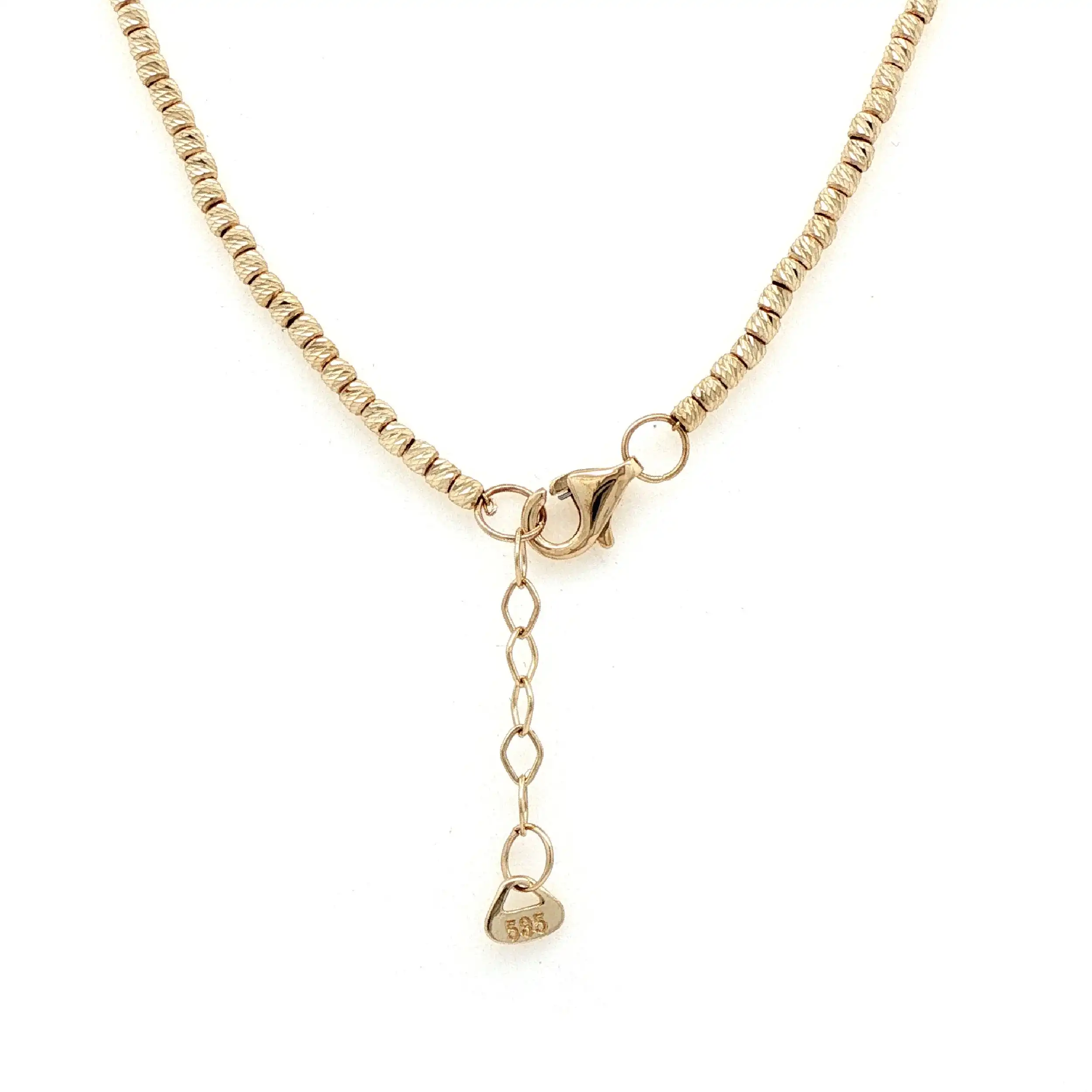 Kugelkette Gelbgold