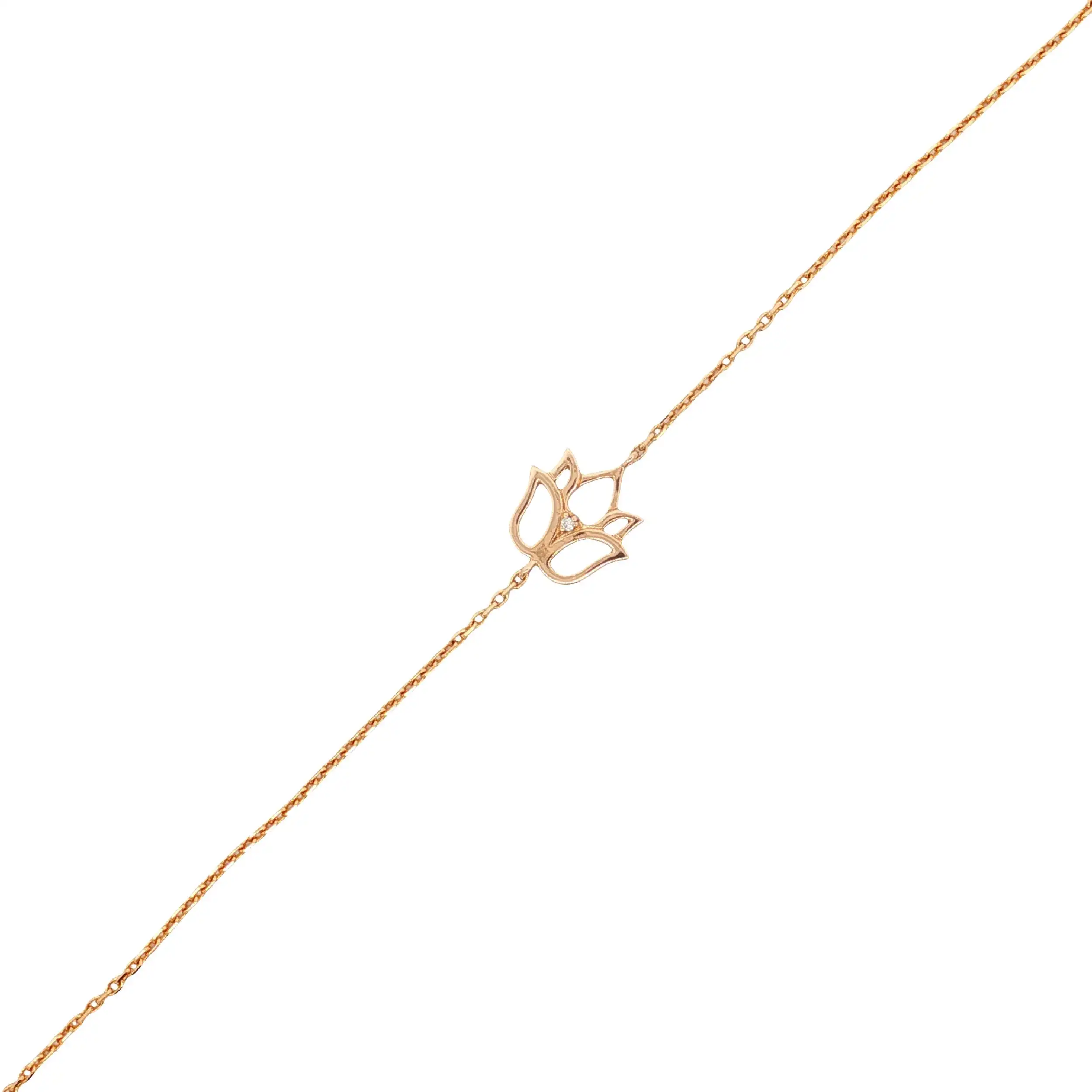 Ankerarmband Gelbgold Thomas Sabo mit Brillant Ankerarmband Gelbgold Thomas Sabo mit Brillant