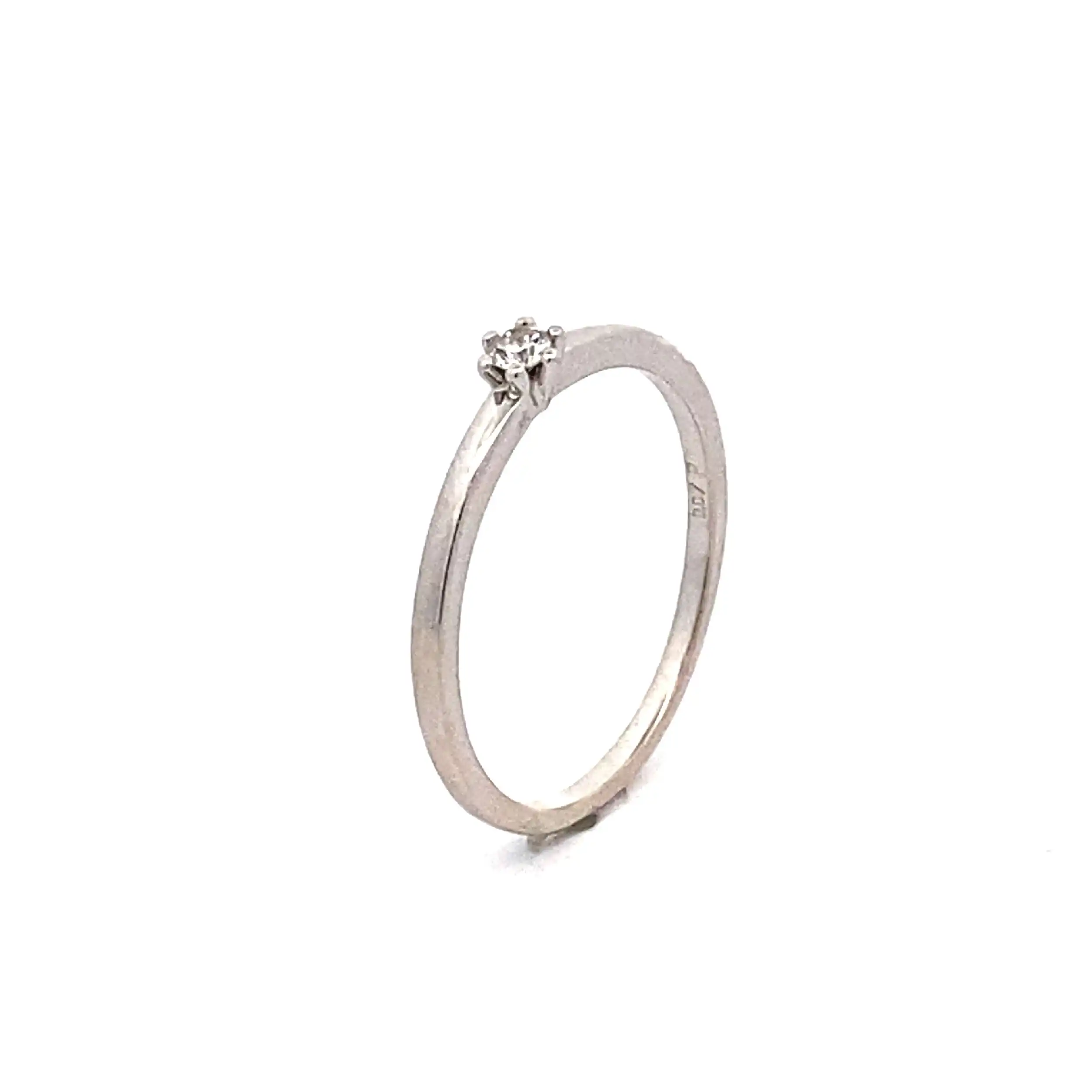 Ring Weißgold mit Brillant