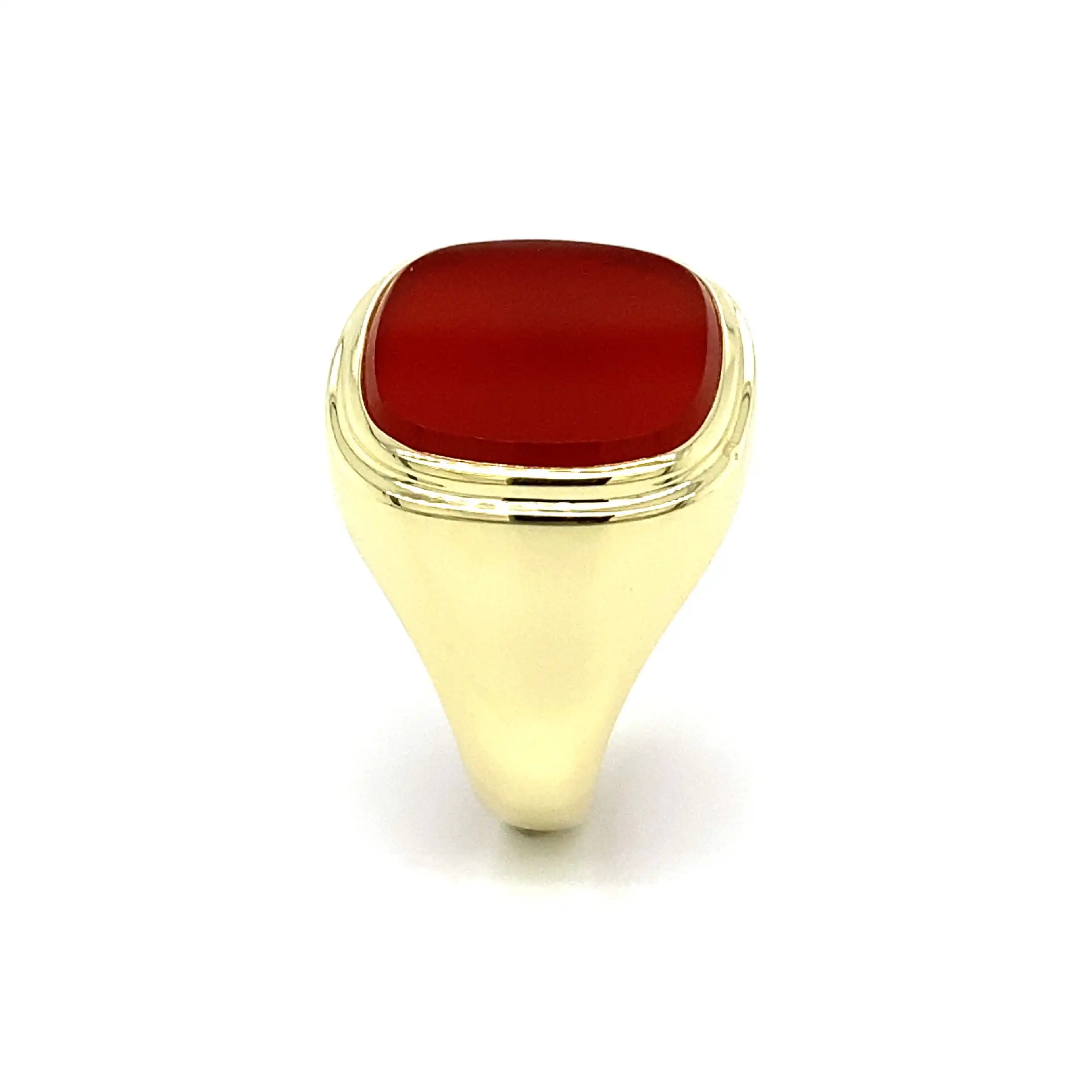 Ring Gelbgold mit Carneol Ring Gelbgold mit Carneol