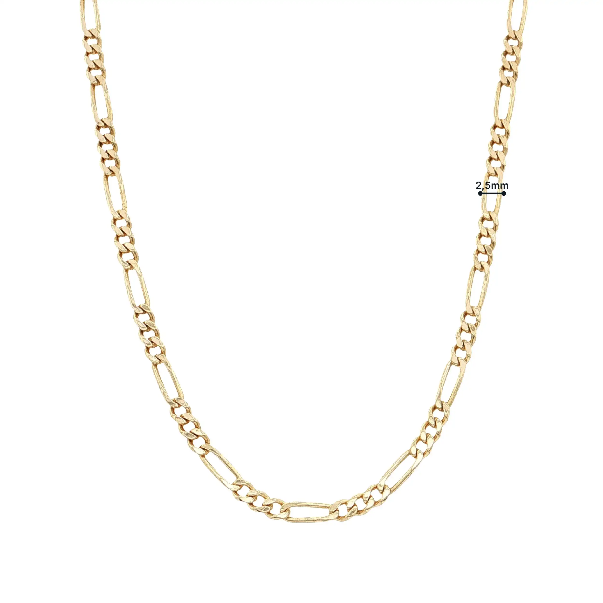 Figarokette Gelbgold Figarokette Gelbgold