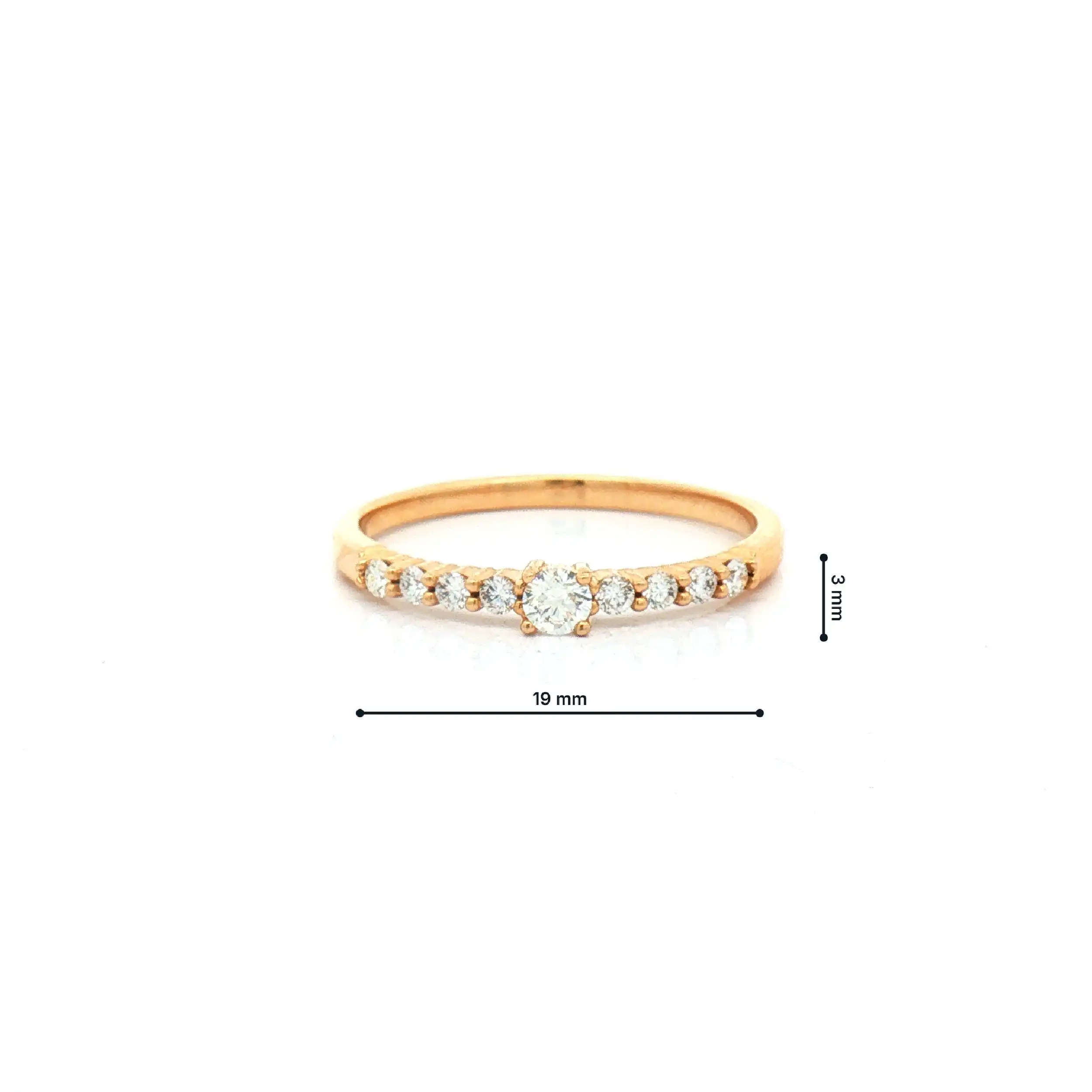 Ring Gelbgold mit Brillanten mit 0,3ct graviert Ring Gelbgold mit Brillanten mit 0,3ct graviert