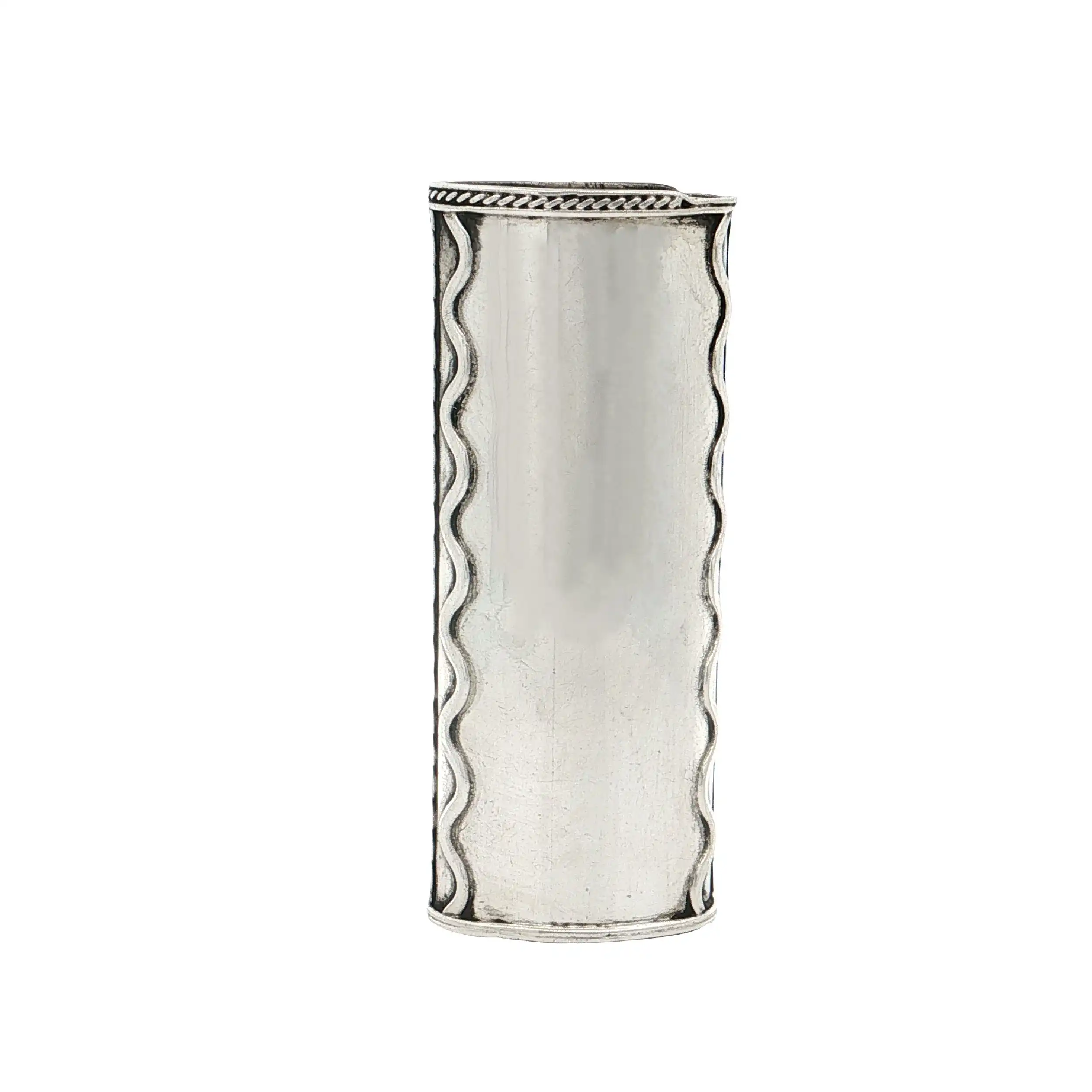 Feuerzeughülle Silber