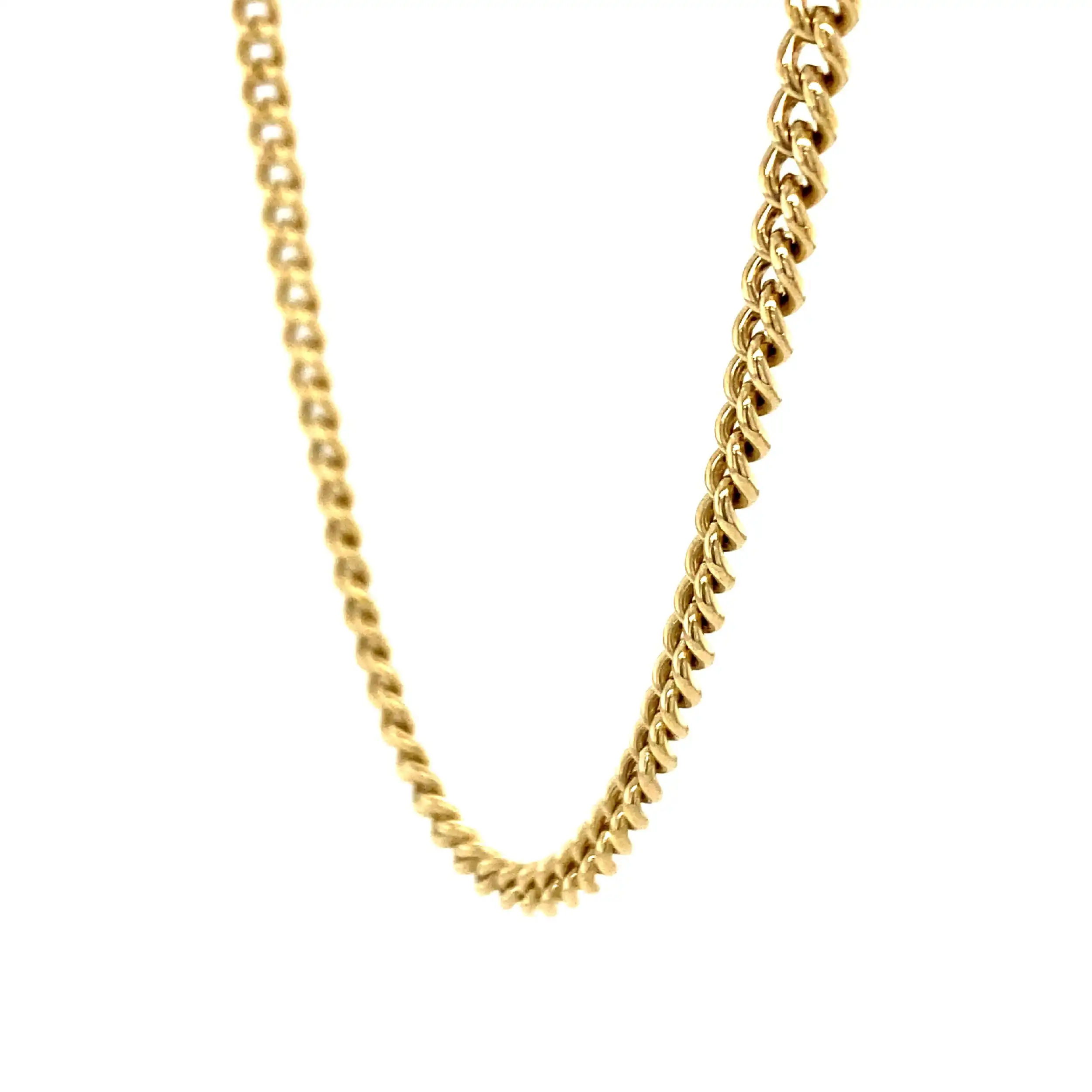Taschenuhrkette Gelbgold