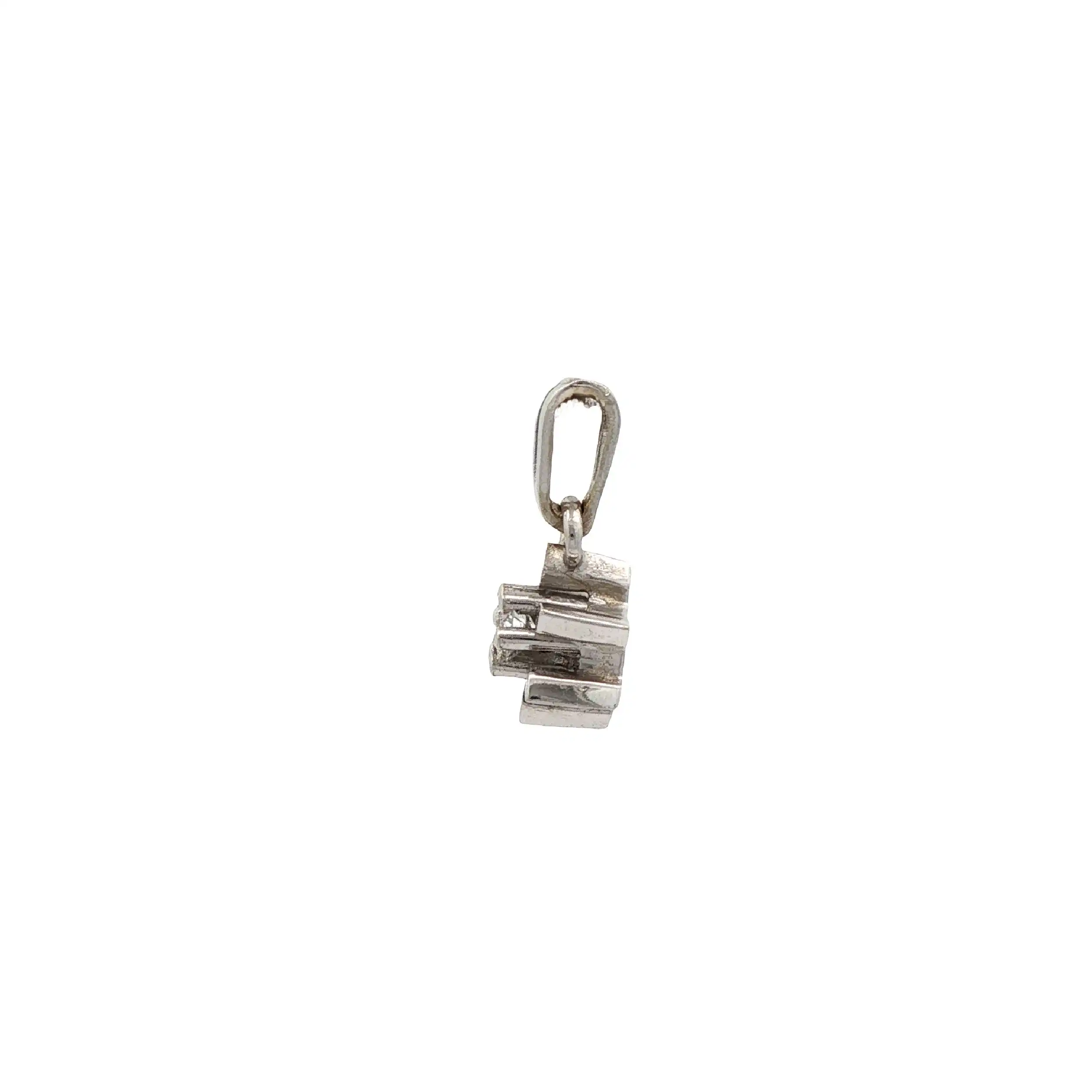 Anhänger Weißgold mit Brillant Anhänger Weißgold mit Brillant