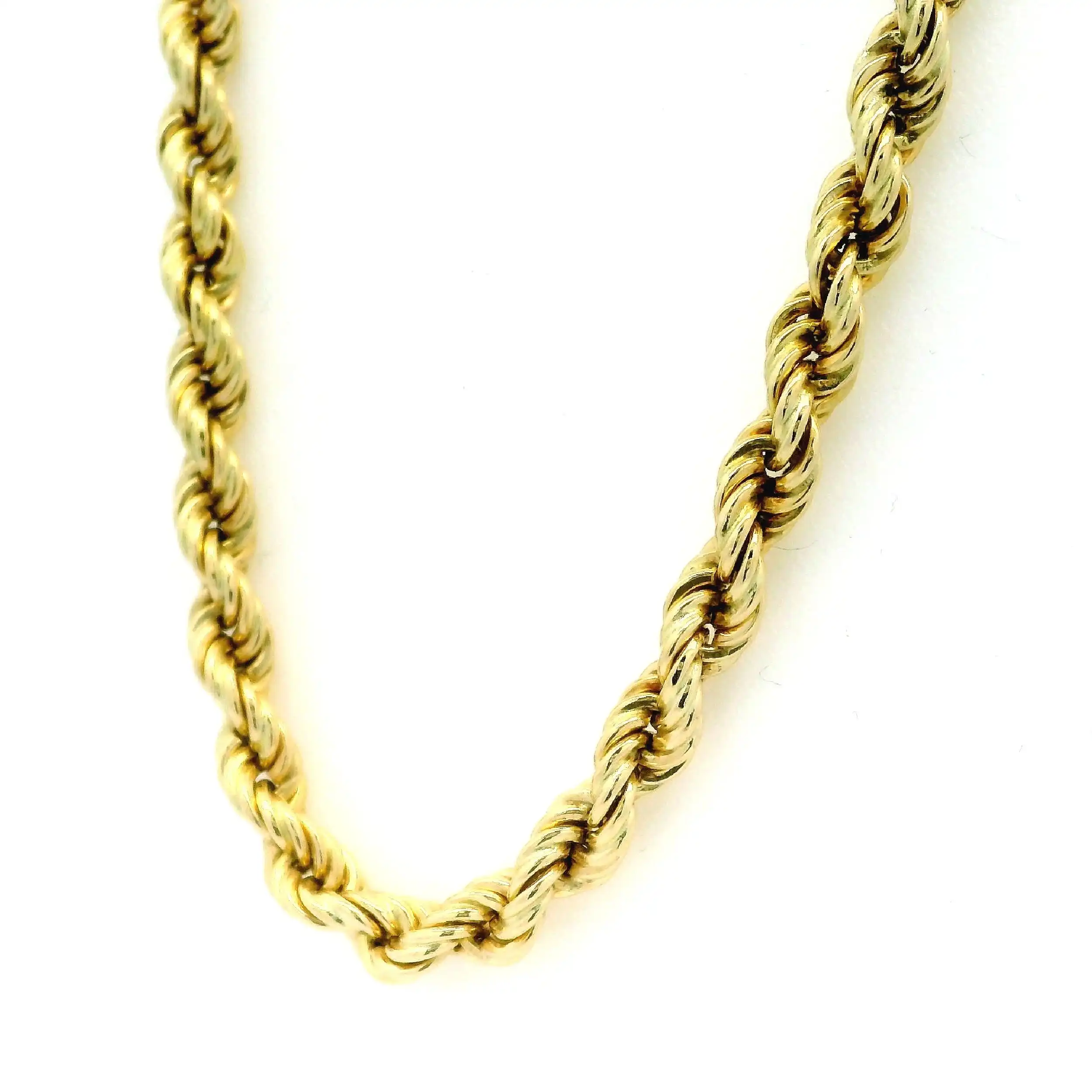 Kordelkette Gelbgold
