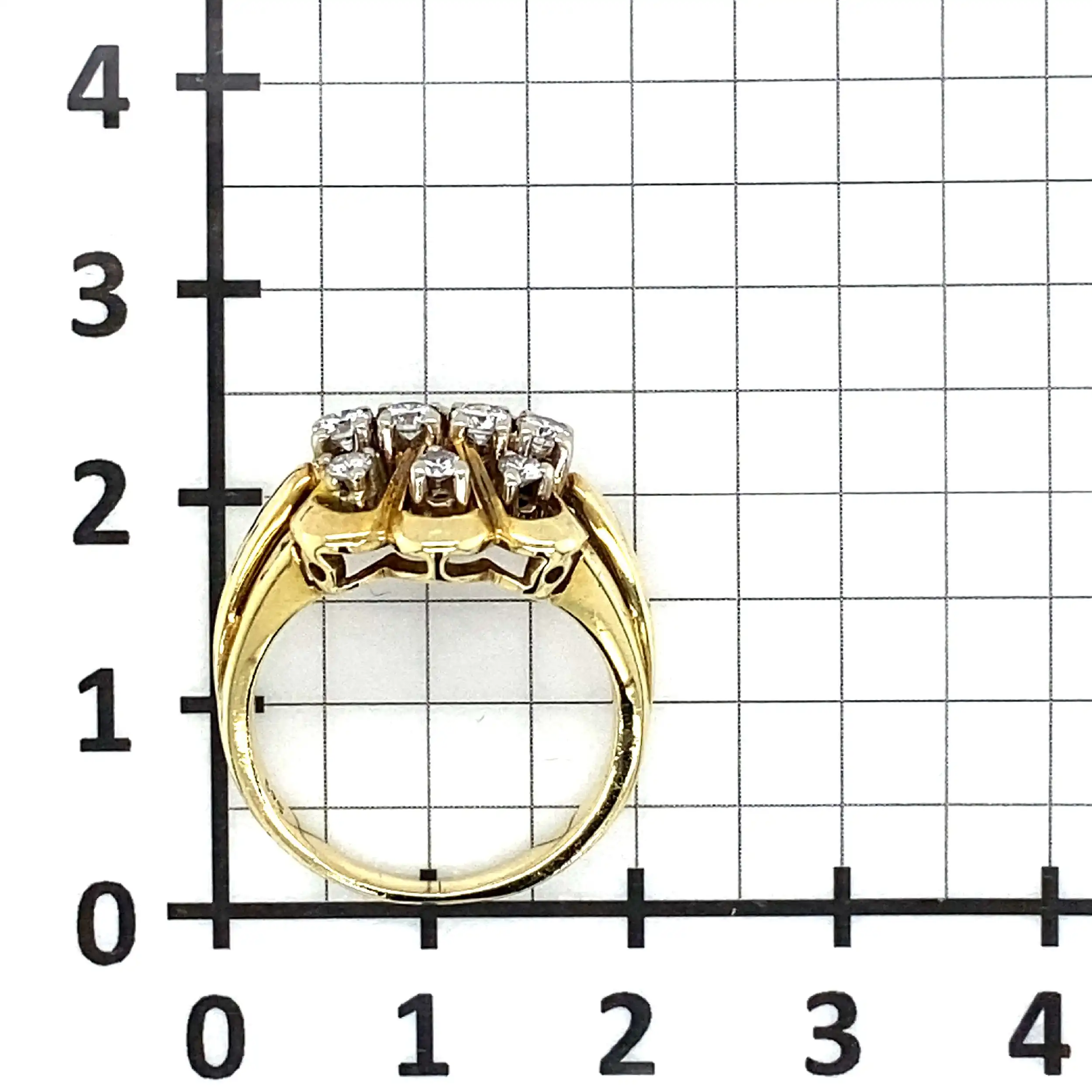 Ring Bicolor mit Brillanten Ring Bicolor mit Brillanten