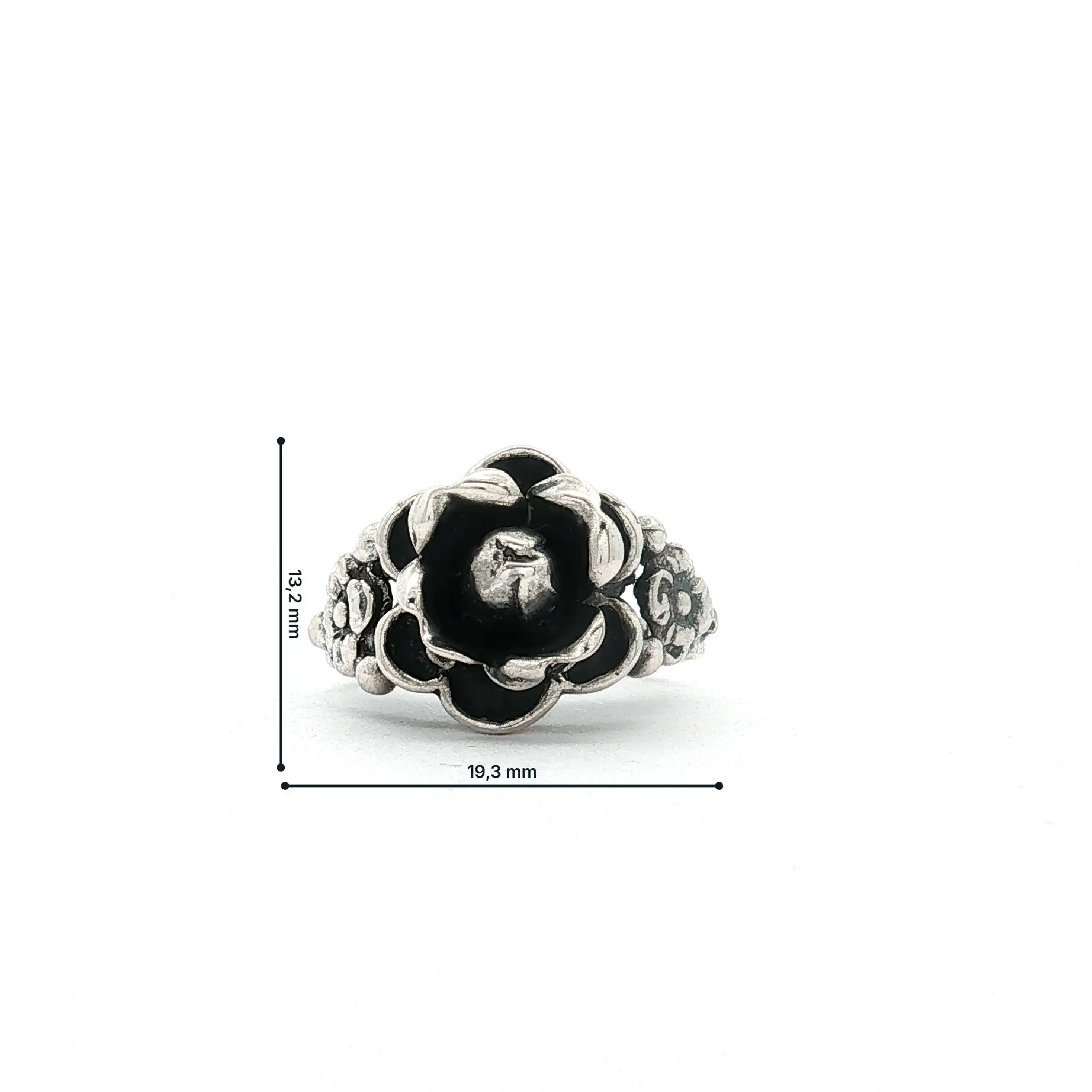 Ring Silber Rose