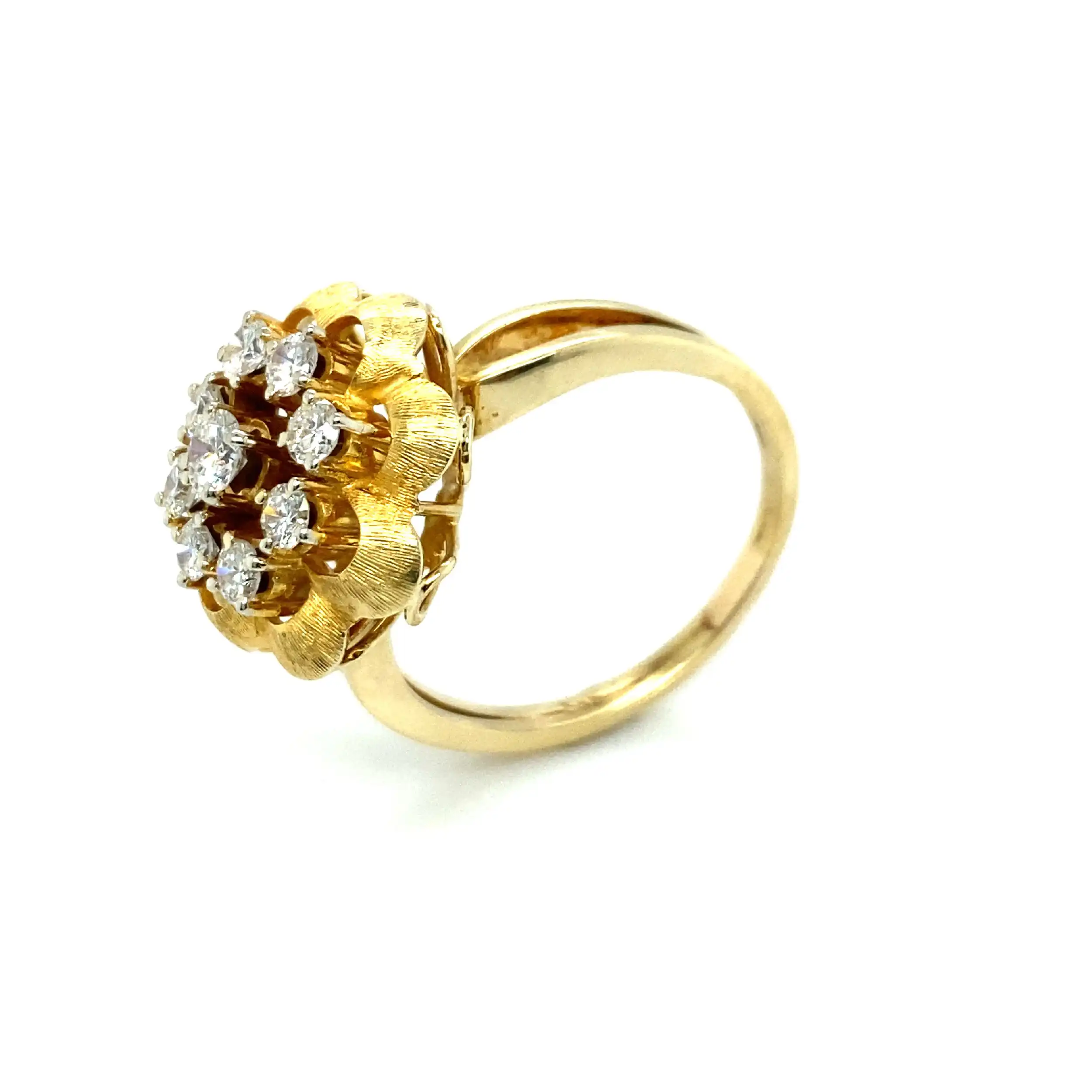 Ring Gelbgold mit Brillanten